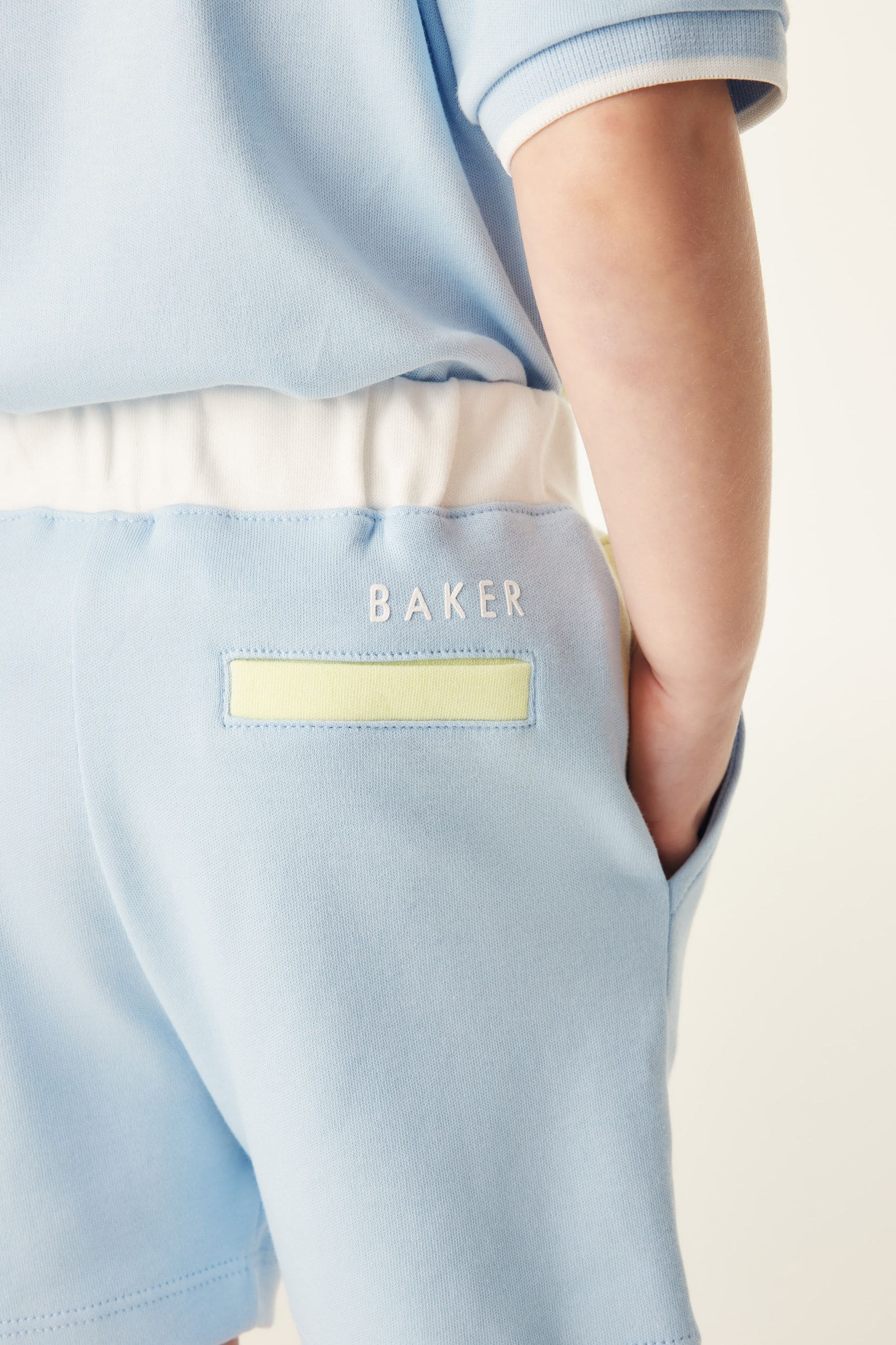 Baker by Ted Baker Colourblock Polo Shirt and Short Set