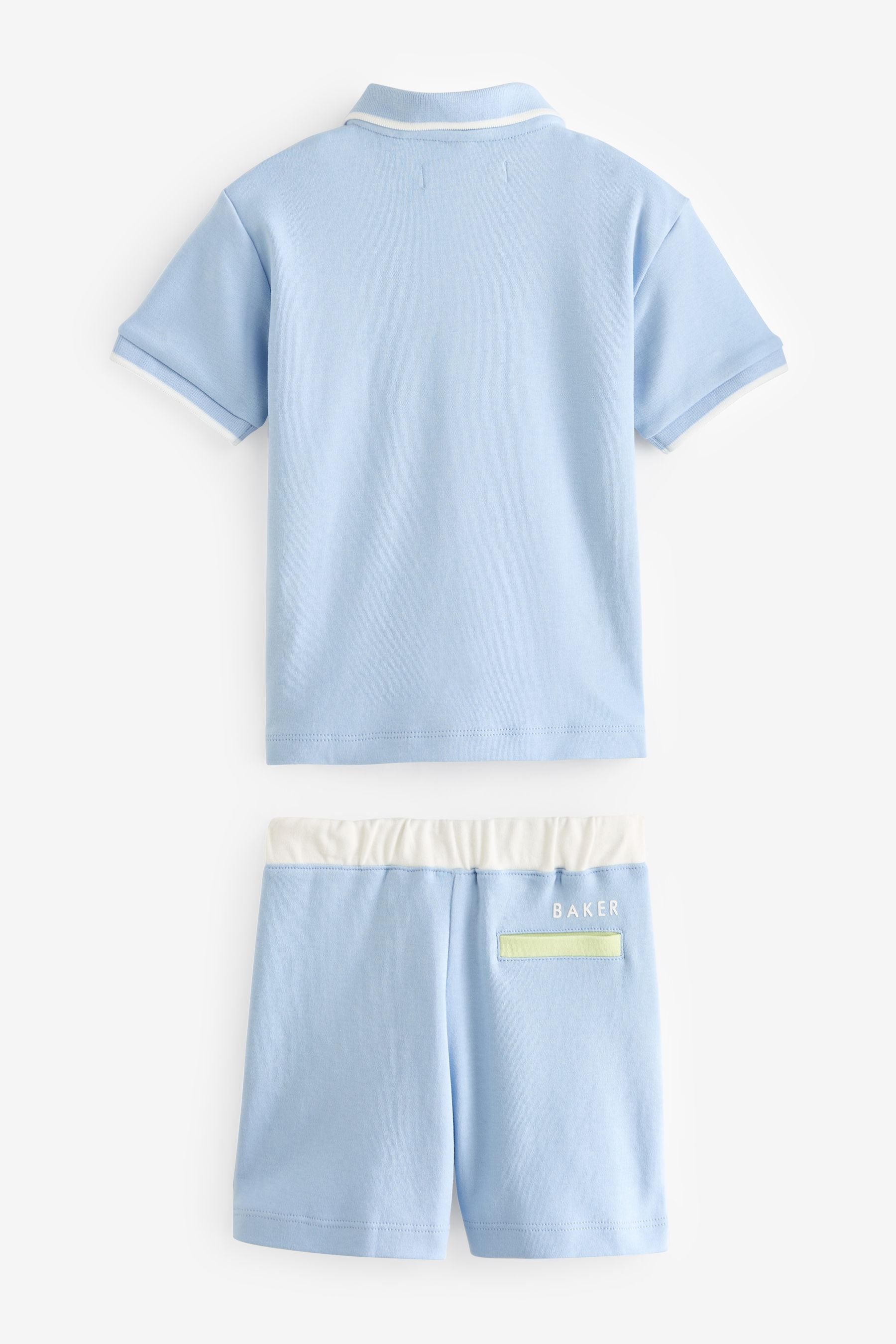 Baker by Ted Baker Colourblock Polo Shirt and Short Set