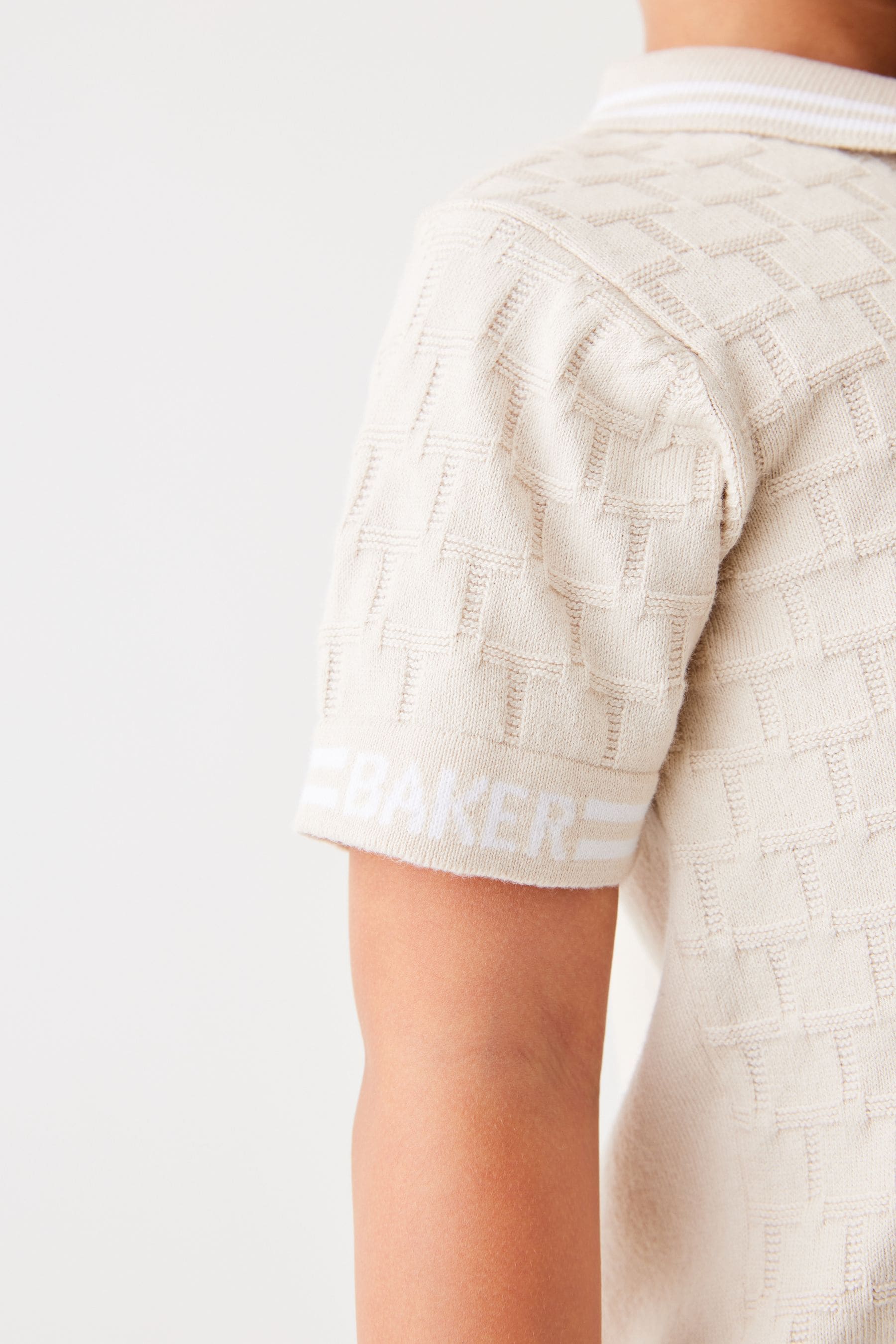 Baker by Ted Baker Knitted Polo Shirt and Short Set