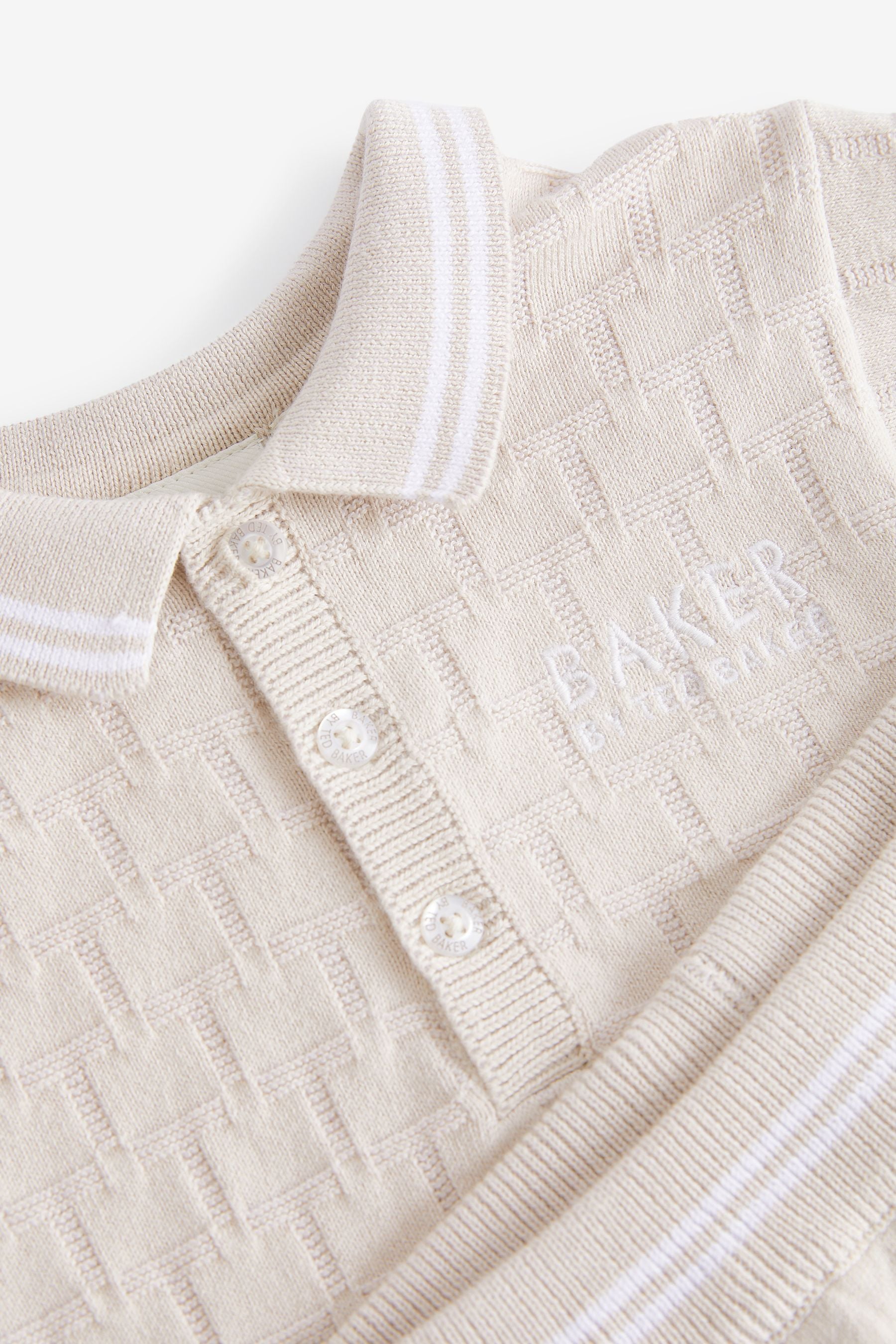 Baker by Ted Baker Knitted Polo Shirt and Short Set