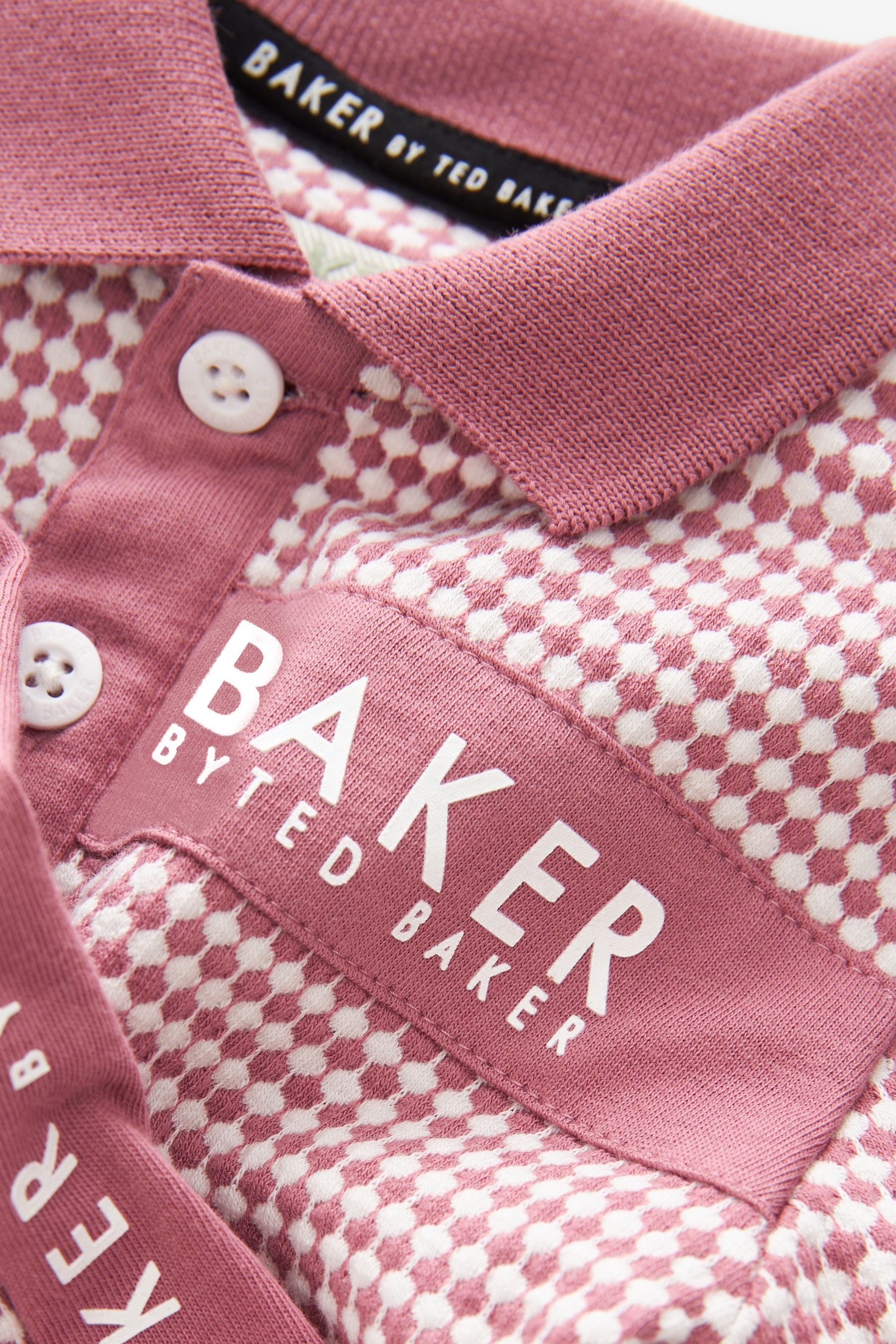 Baker by Ted Baker Textured Polo Shirt and Short Set