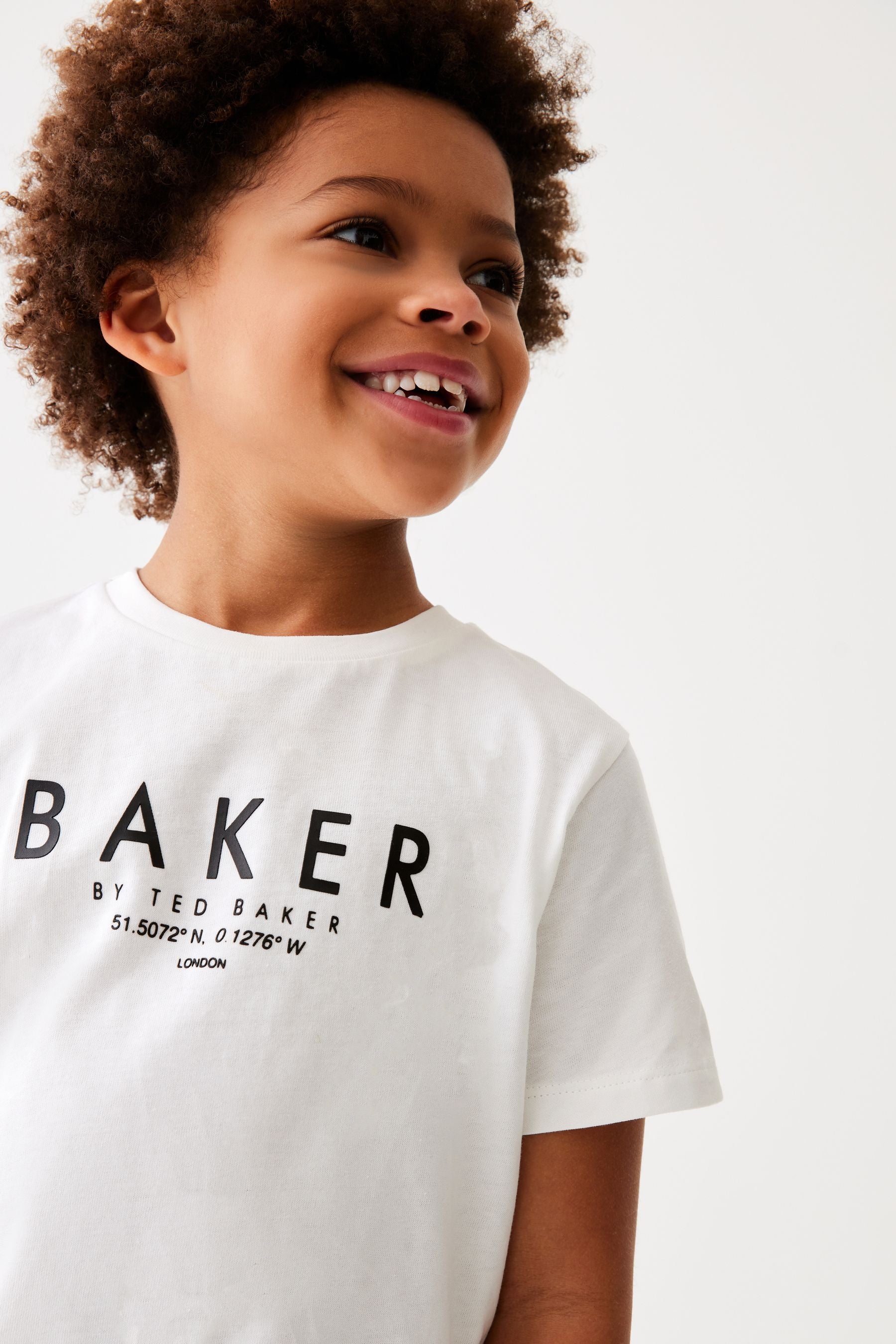 Baker by Ted Baker T-Shirt And Jersey/Woven Fabric Mix Cargo Trousers Set