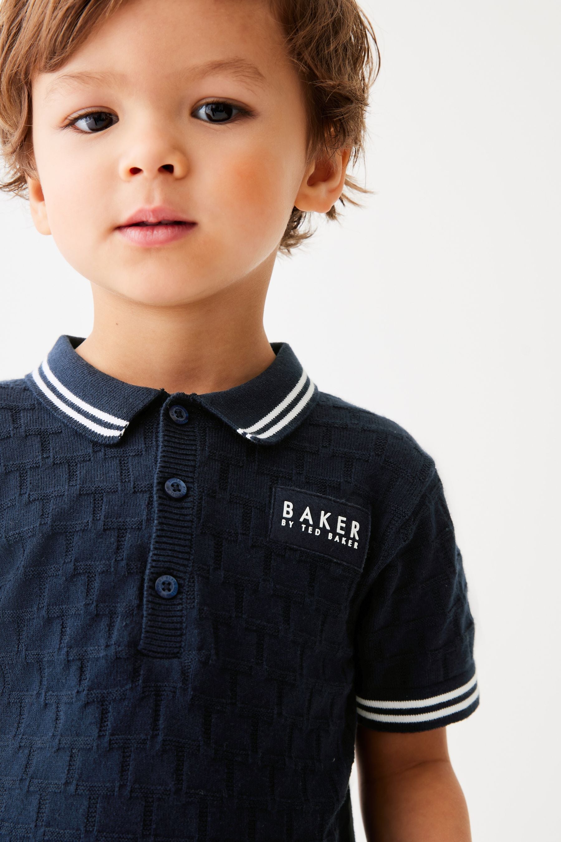 Baker by Ted Baker Knitted Polo Shirt and Short Set