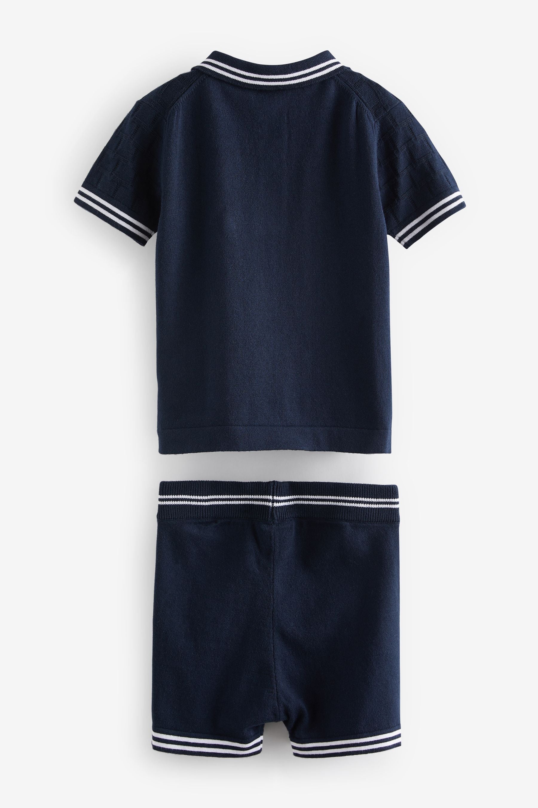 Baker by Ted Baker Knitted Polo Shirt and Short Set