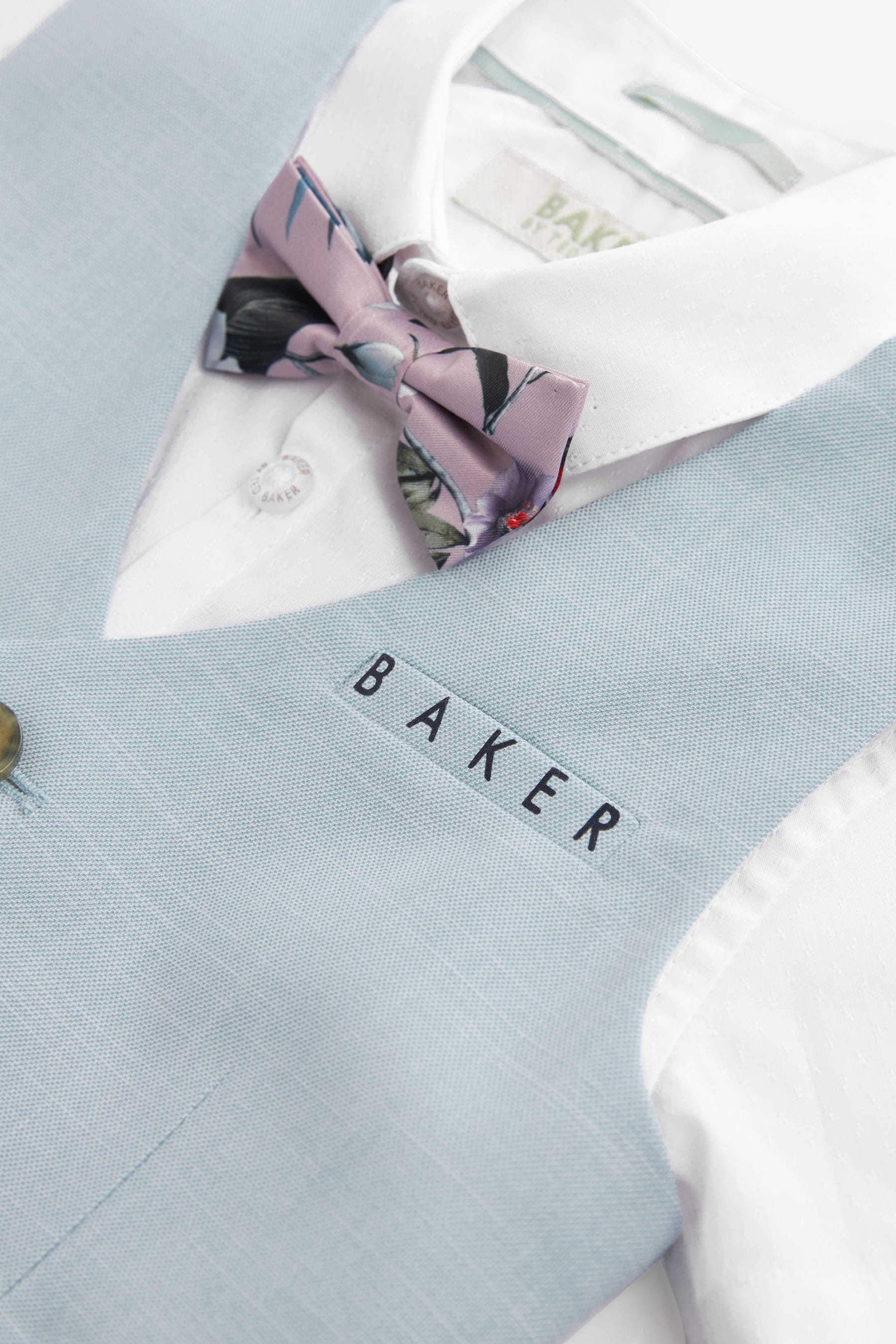 Baker by Ted Baker Shirt Waistcoat and Short Set