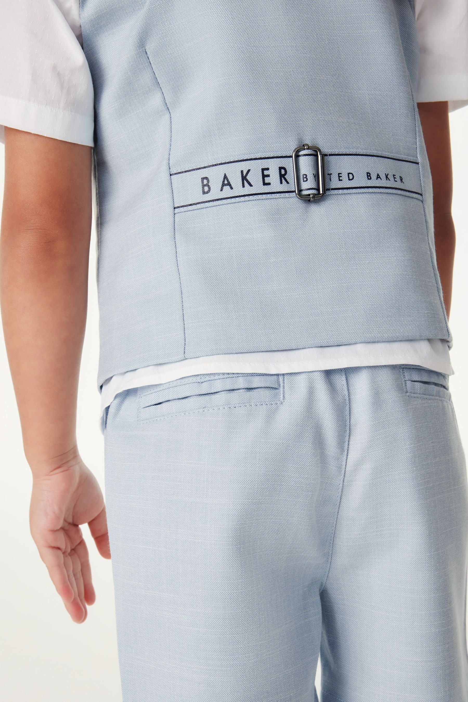 Baker by Ted Baker Shirt Waistcoat and Short Set