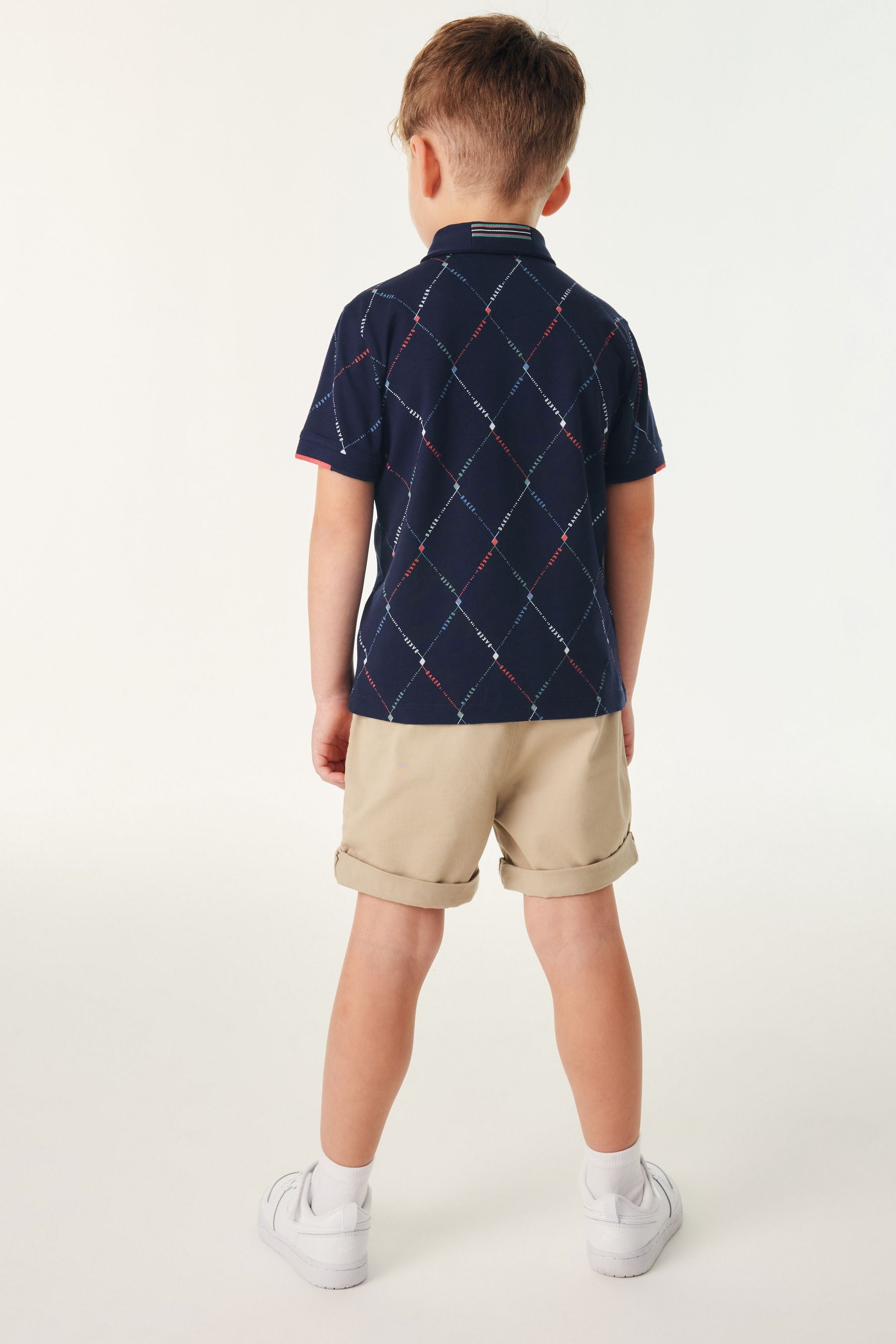 Baker by Ted Baker Printed Polo Shirt