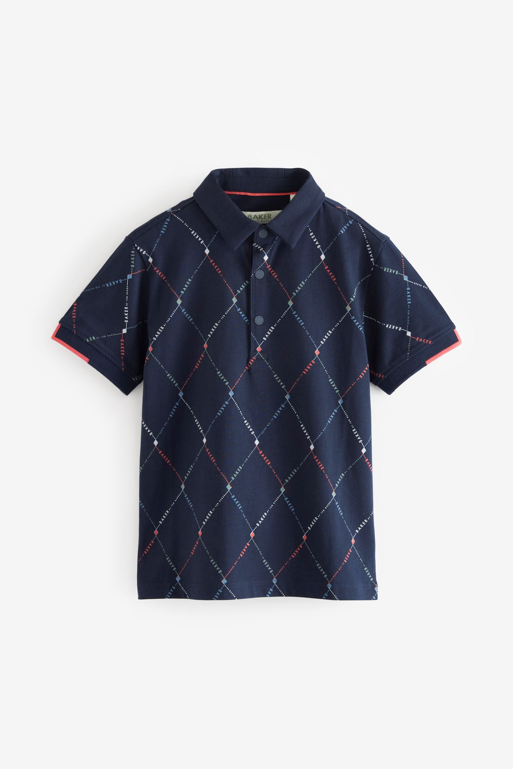 Baker by Ted Baker Printed Polo Shirt