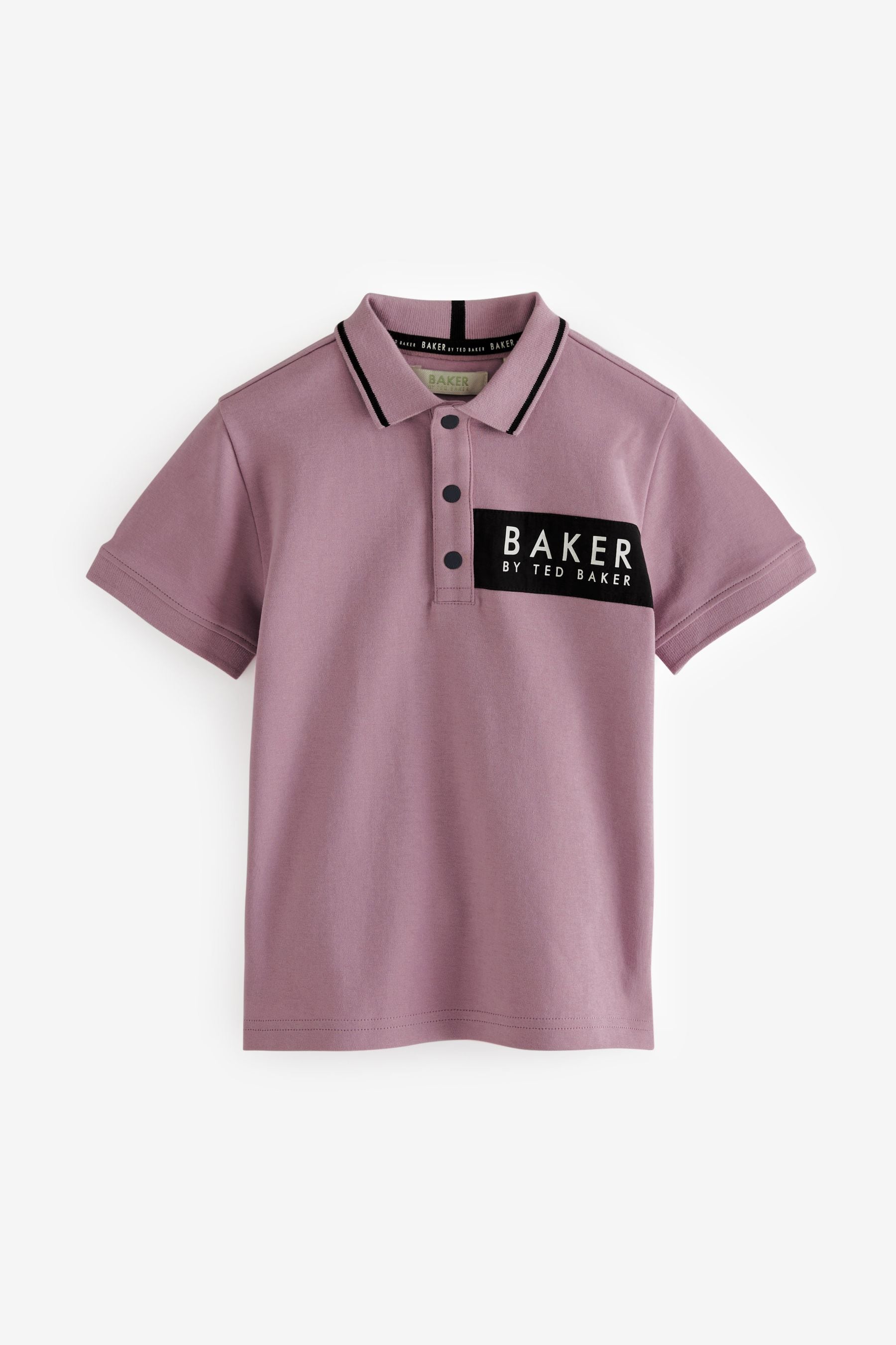 Baker by Ted Baker Nylon Panel Polo Shirt