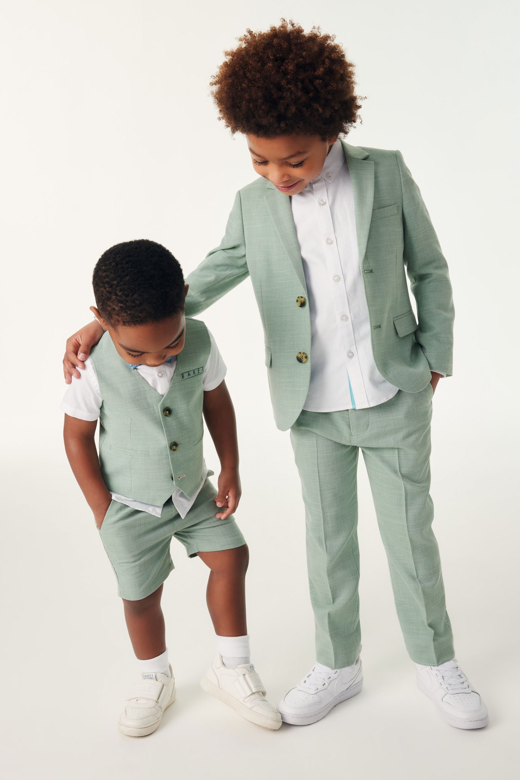 Green Baker by Ted Baker Suit Trousers