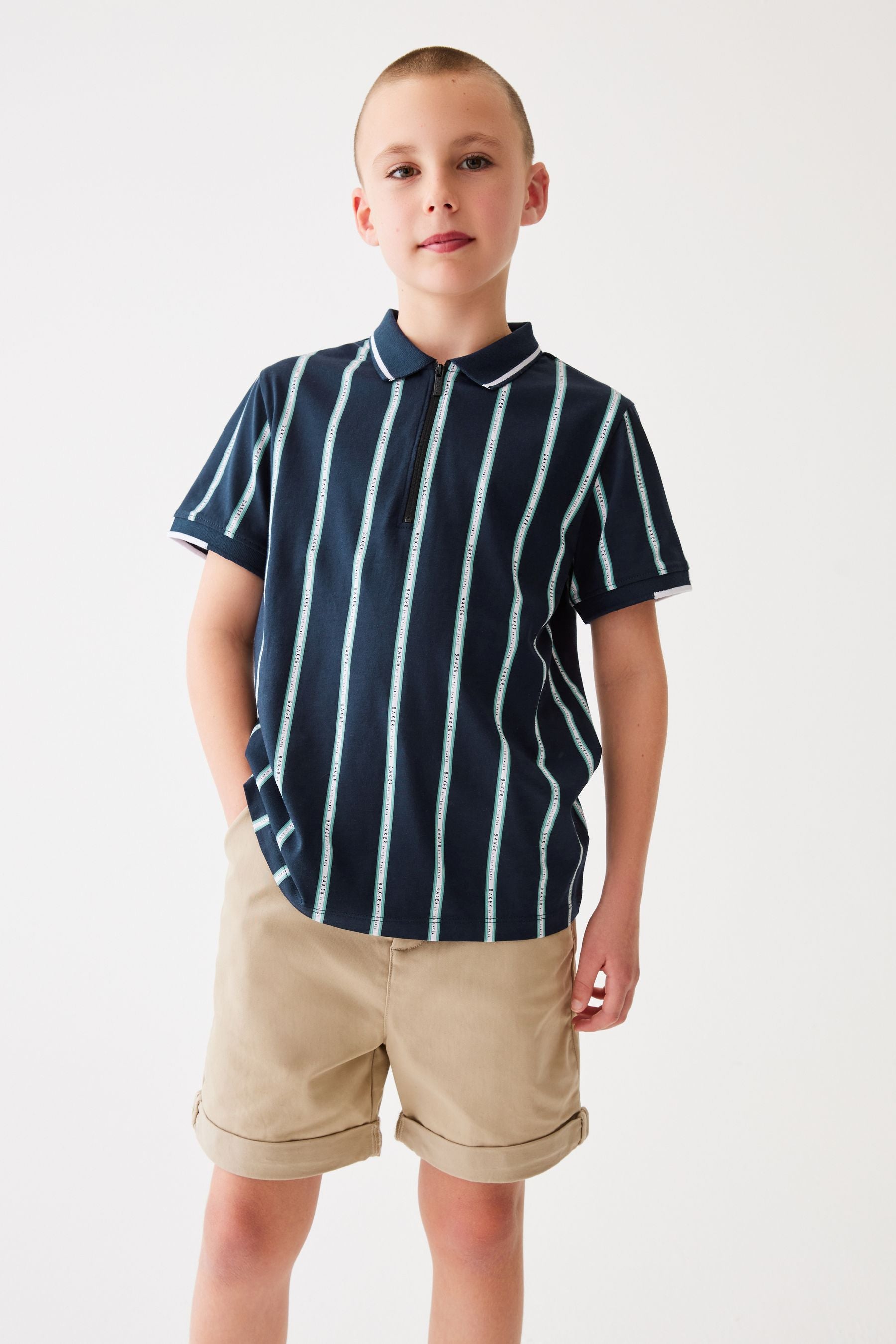 Baker by Ted Baker Striped Polo Shirt