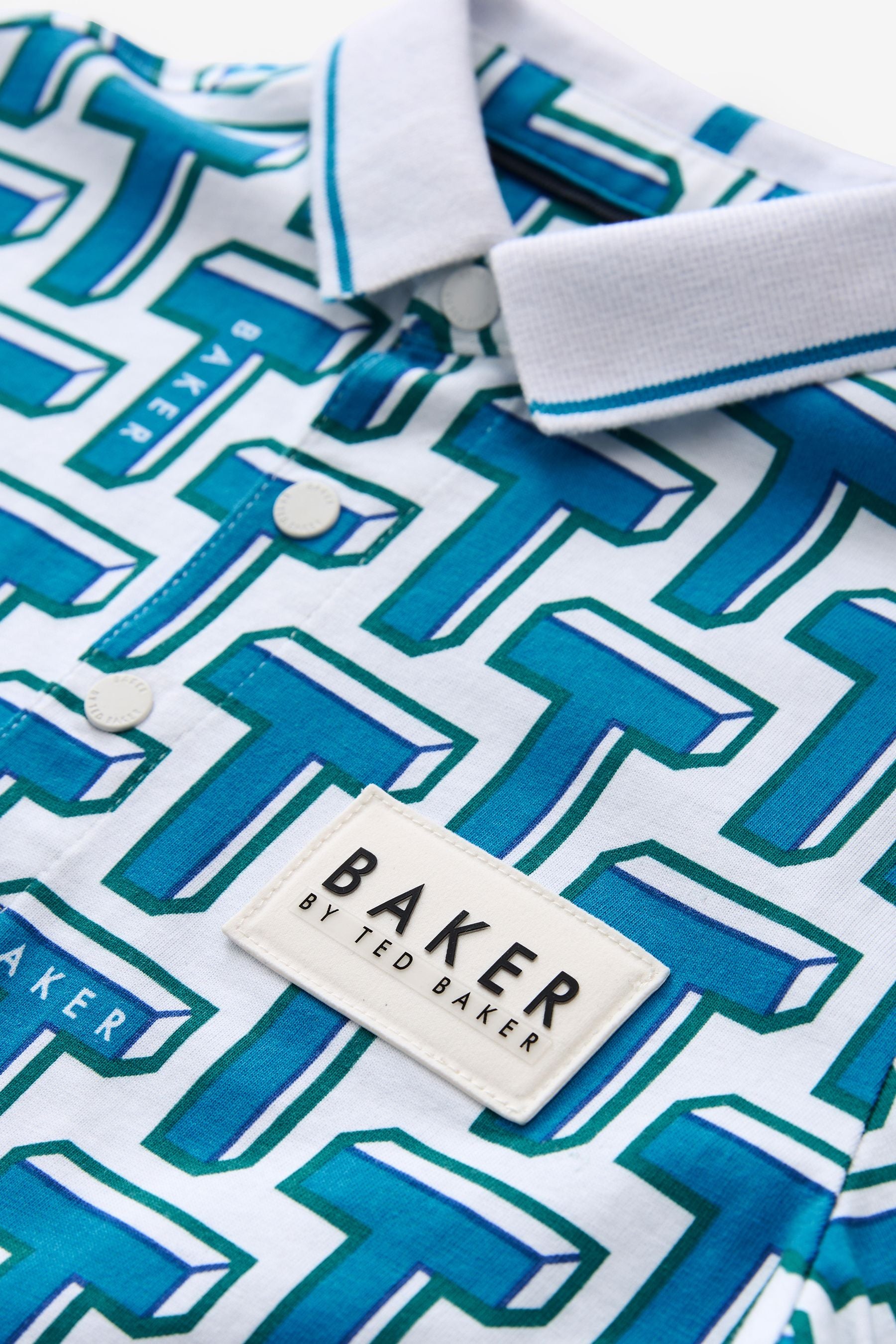 Baker by Ted Baker All Over Printed Polo Shirt