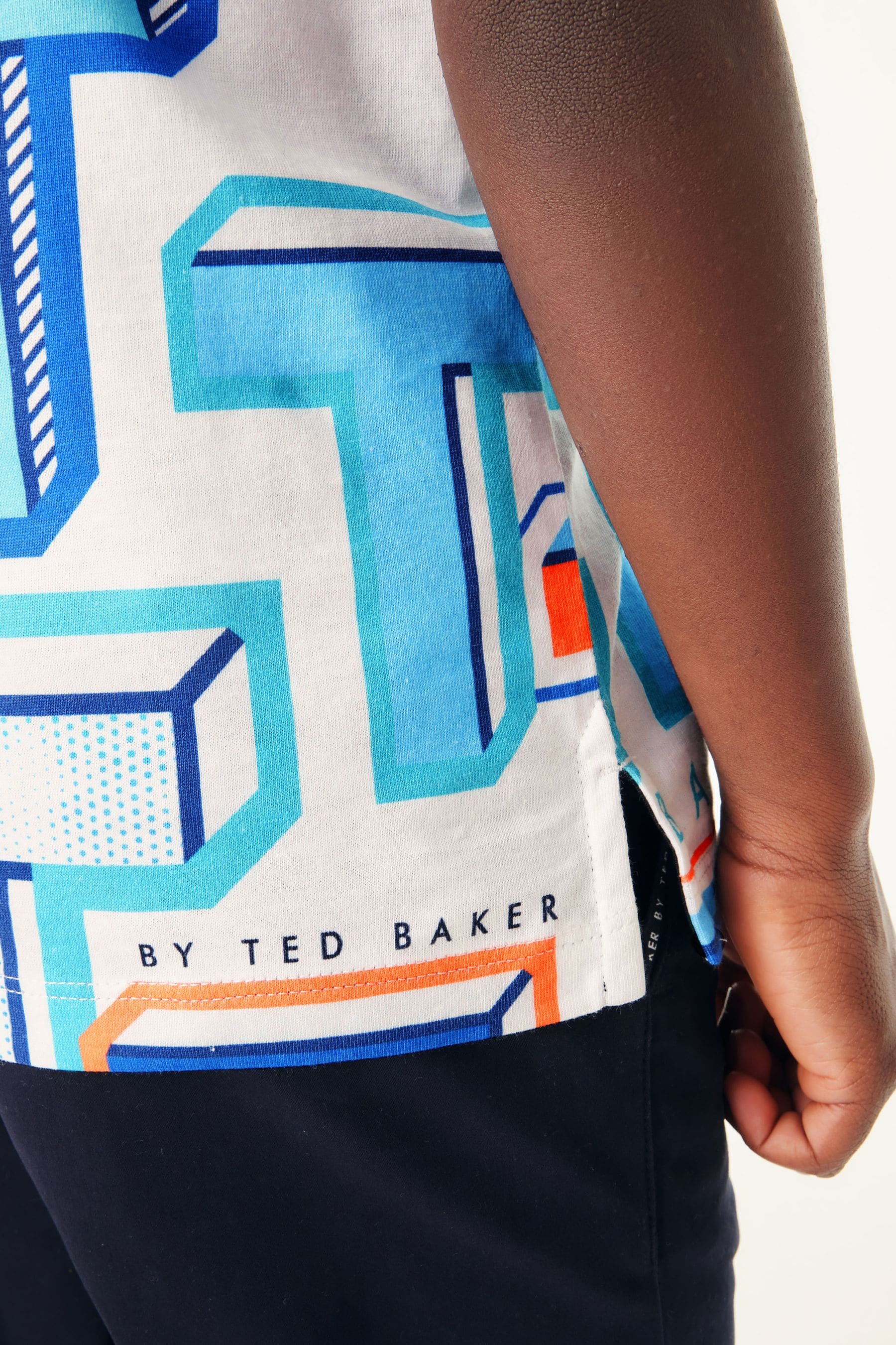 Baker by Ted Baker Graphic 100% Cotton T-Shirt