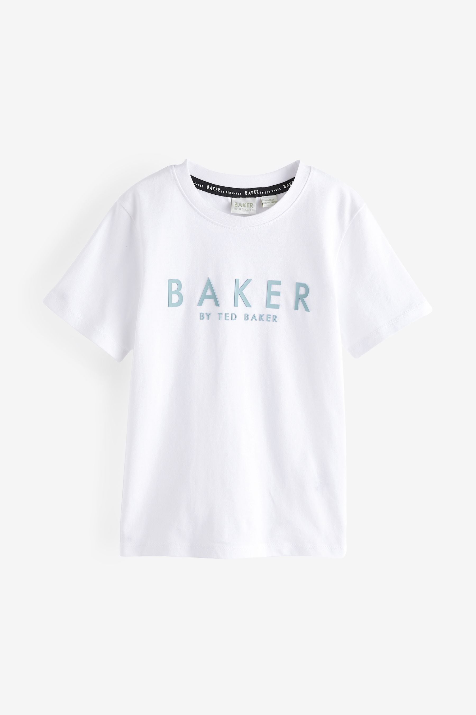 Baker by Ted Baker Blue T-Shirt and Shirt 100% Cotton Set