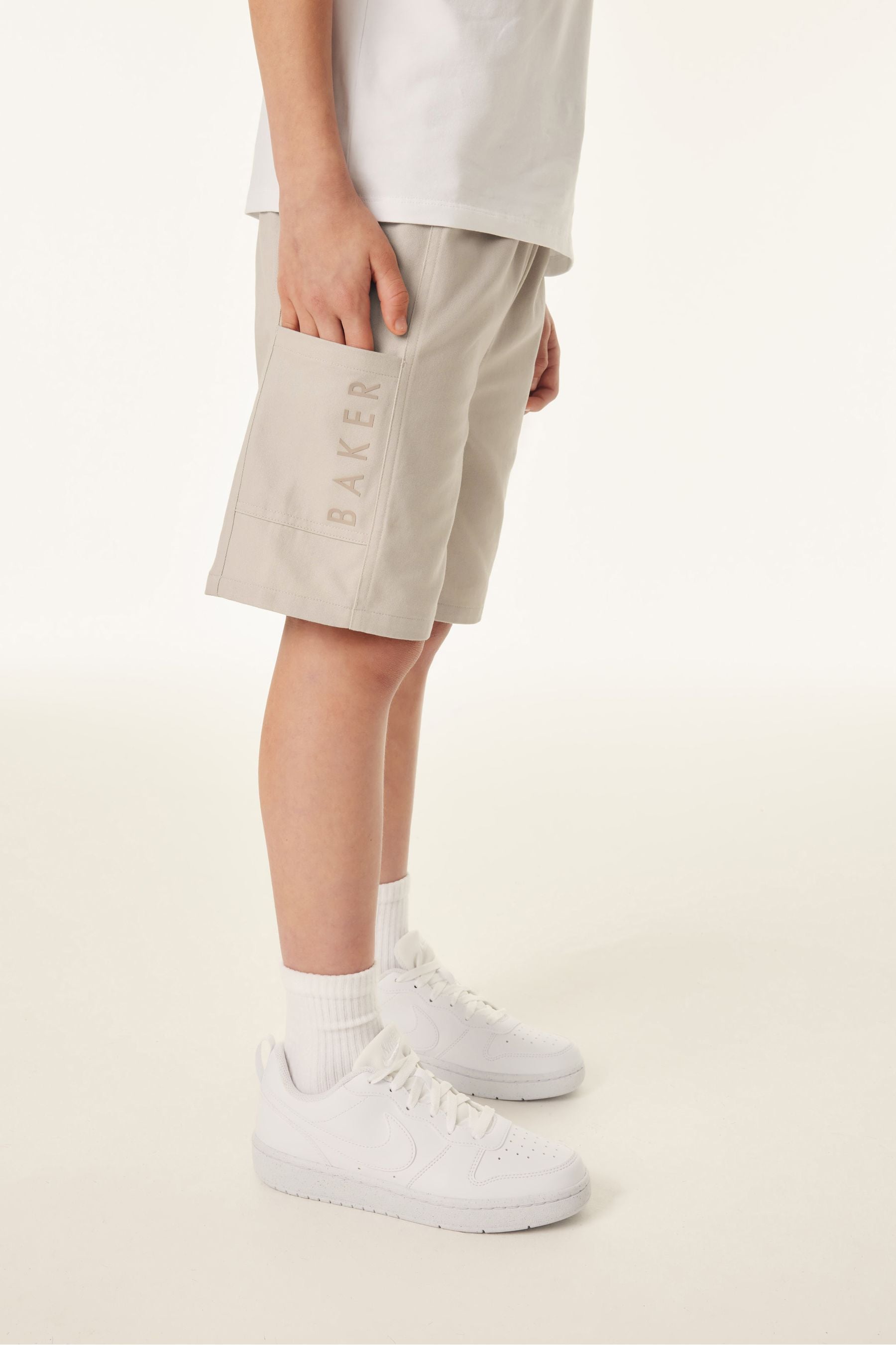 Baker by Ted Baker Stone Cargo Shorts