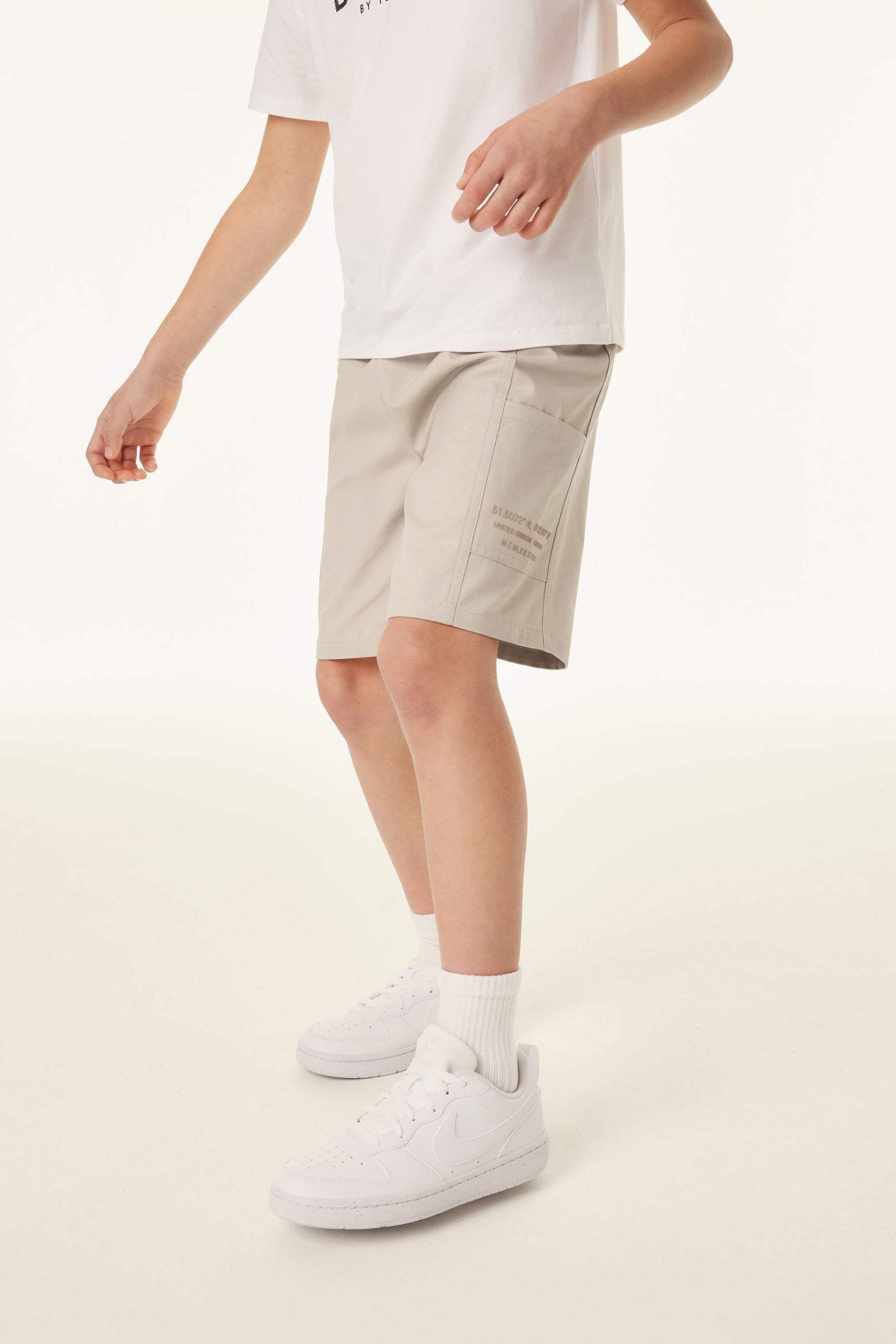 Baker by Ted Baker Stone Cargo Shorts