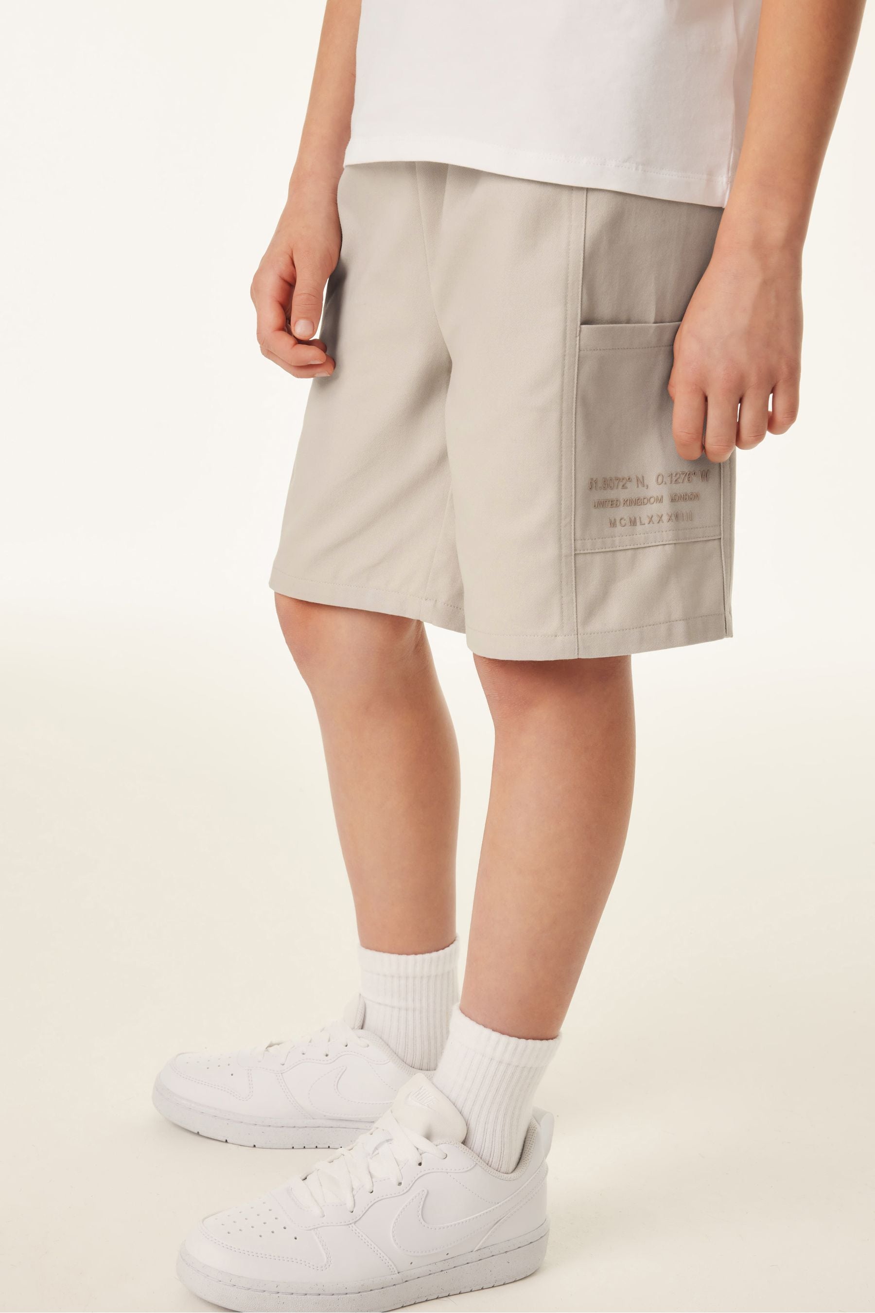 Baker by Ted Baker Stone Cargo Shorts