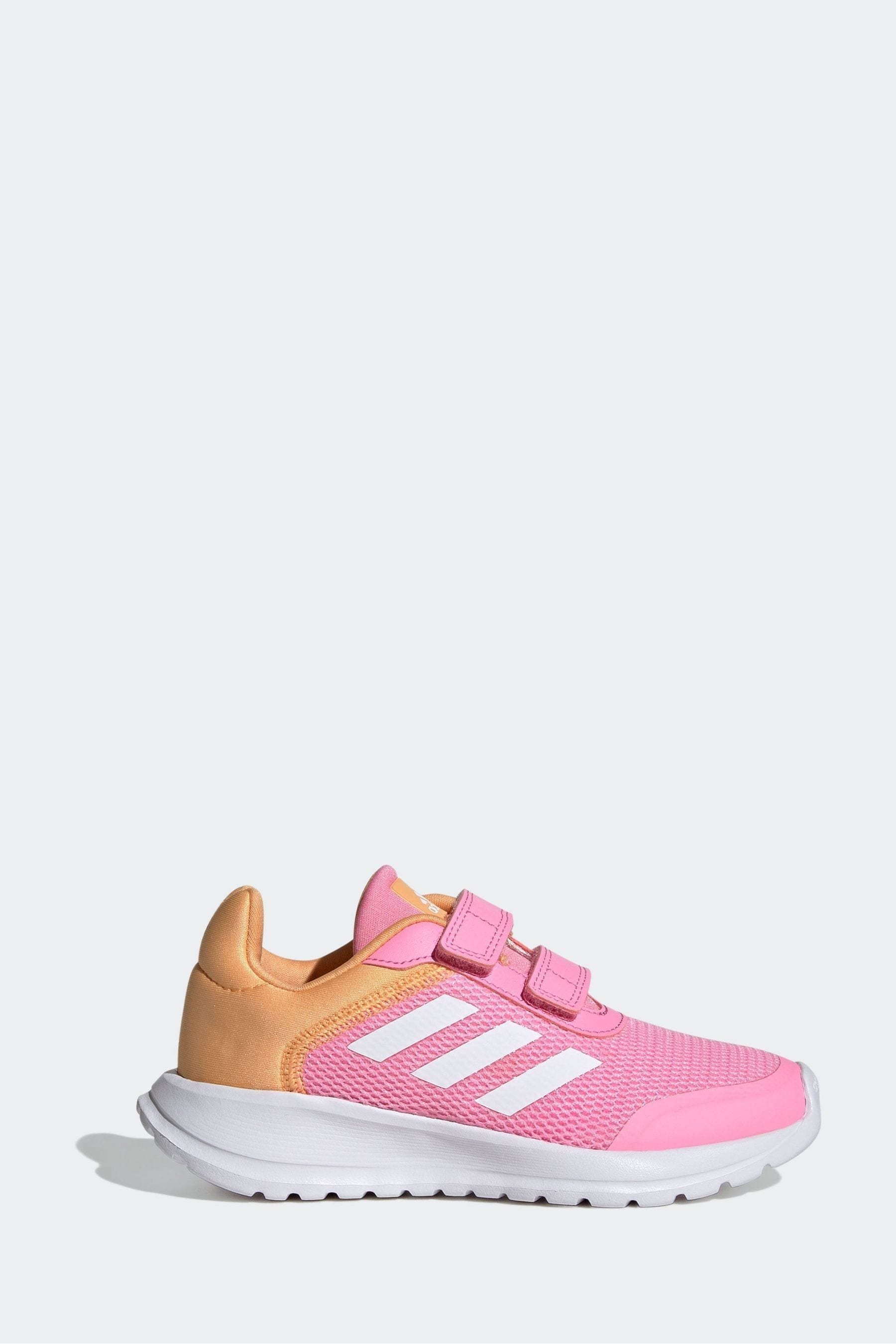 Pink/Orange adidas Kids Sportswear Tensaur Run Trainers