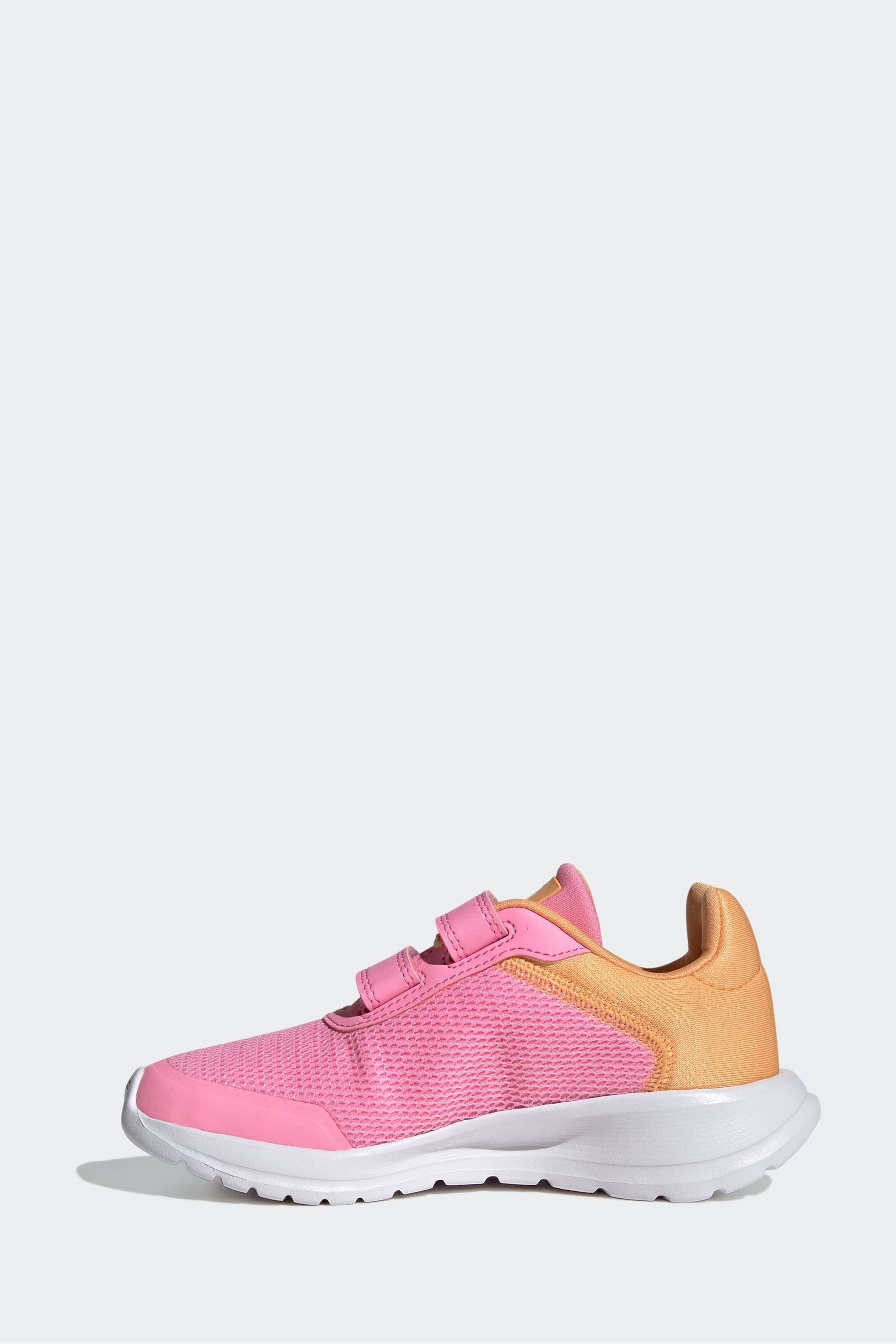 Pink/Orange adidas Kids Sportswear Tensaur Run Trainers