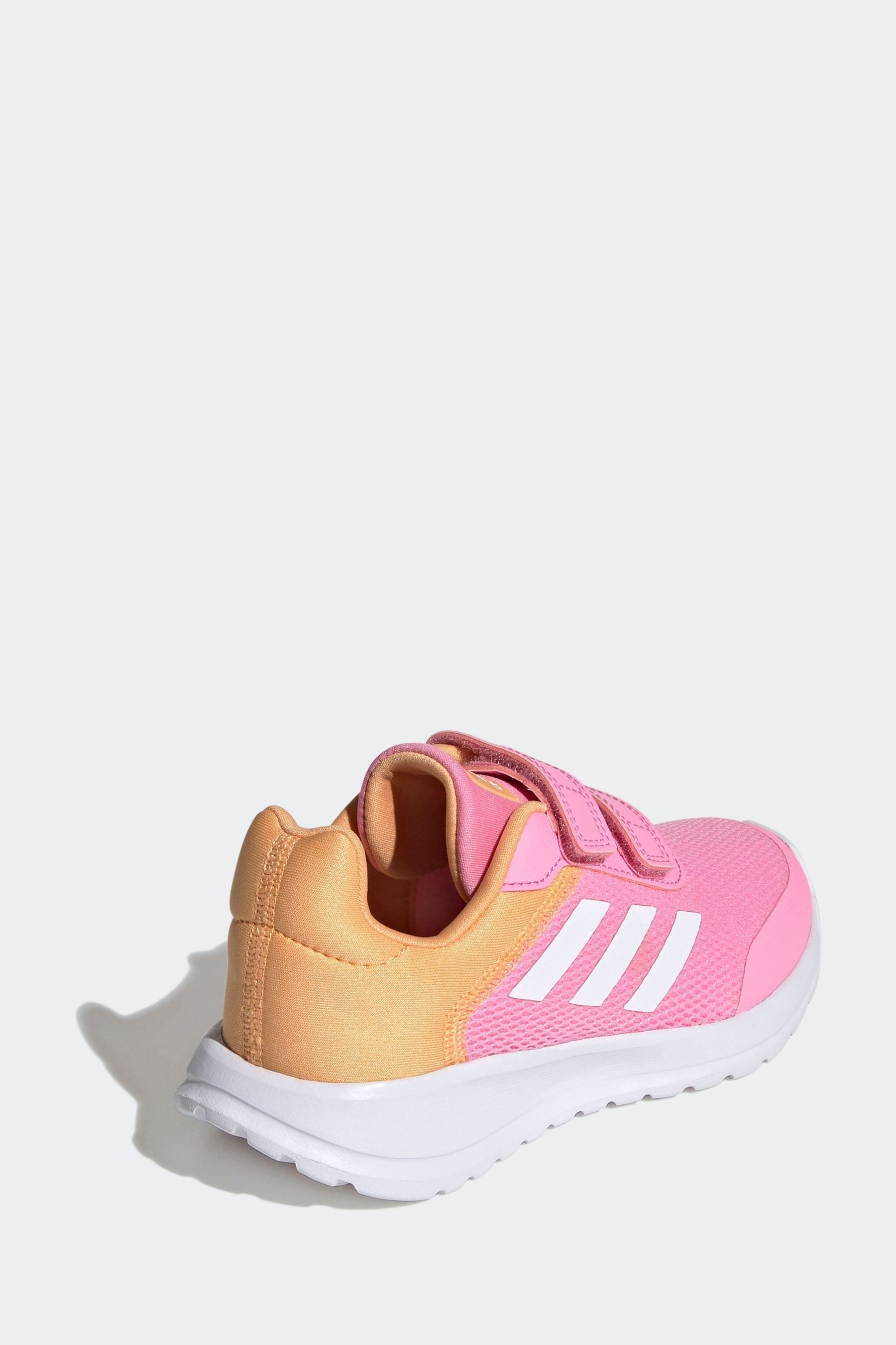 Pink/Orange adidas Kids Sportswear Tensaur Run Trainers