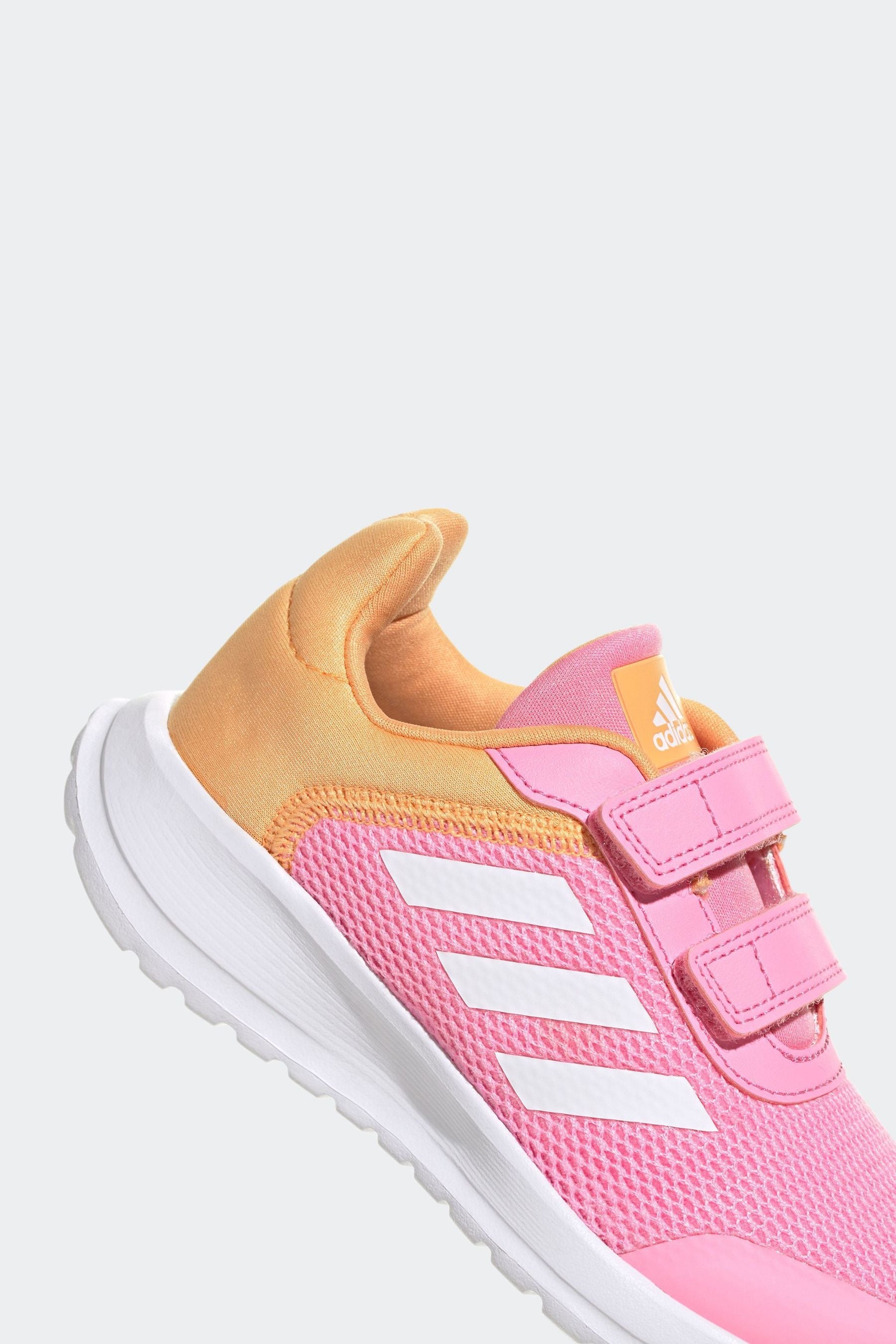 Pink/Orange adidas Kids Sportswear Tensaur Run Trainers