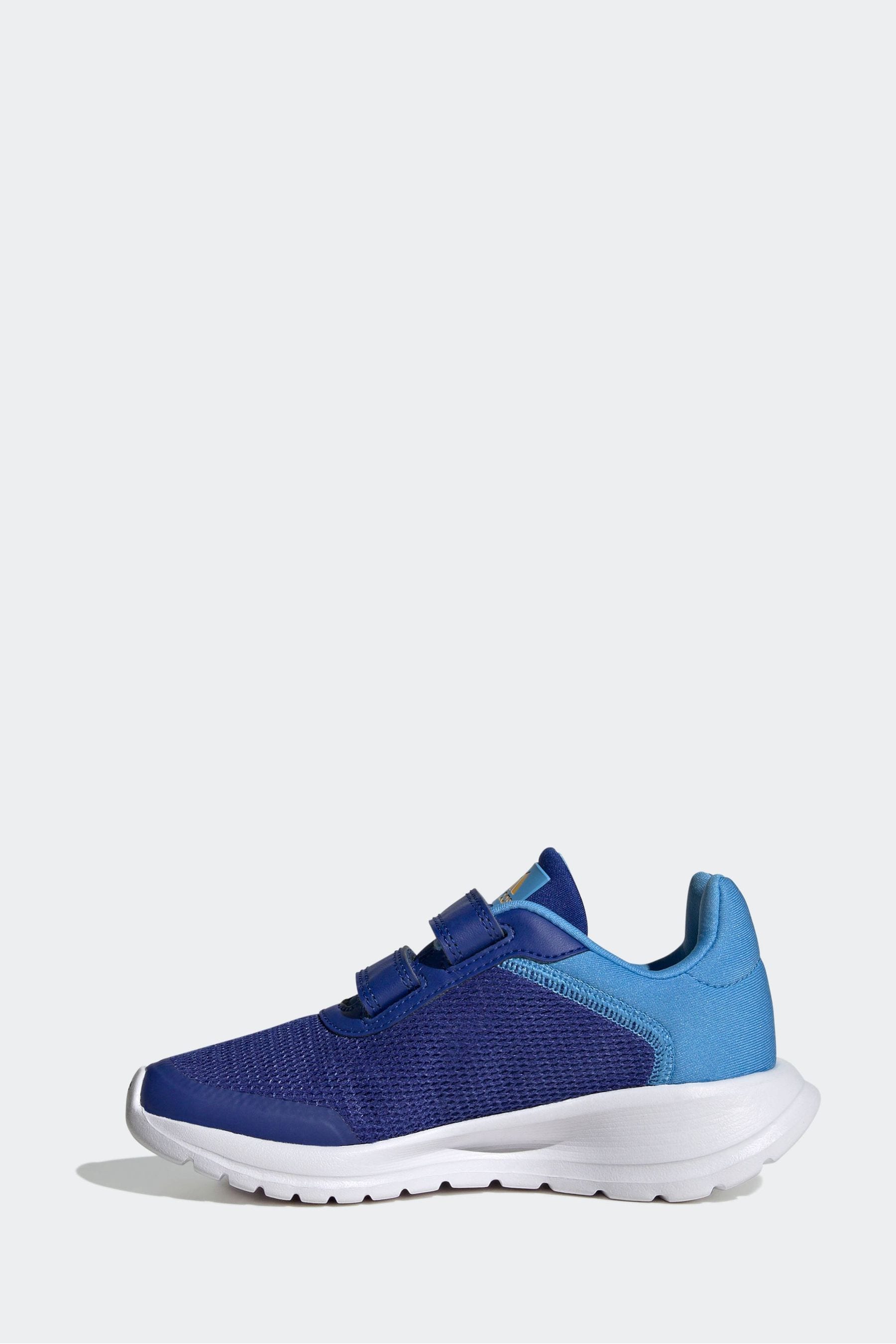 Blue/Yellow adidas Kids Sportswear Tensaur Run Trainers