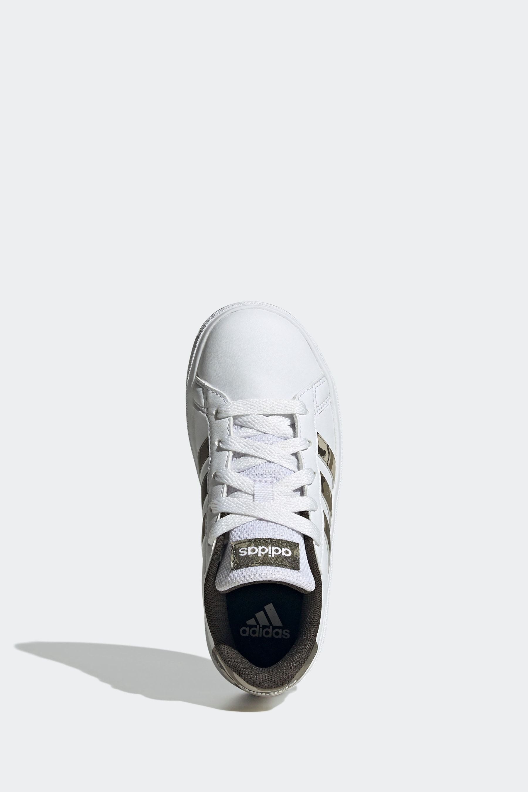 White adidas Sportswear Grand Court 2.0 Trainers