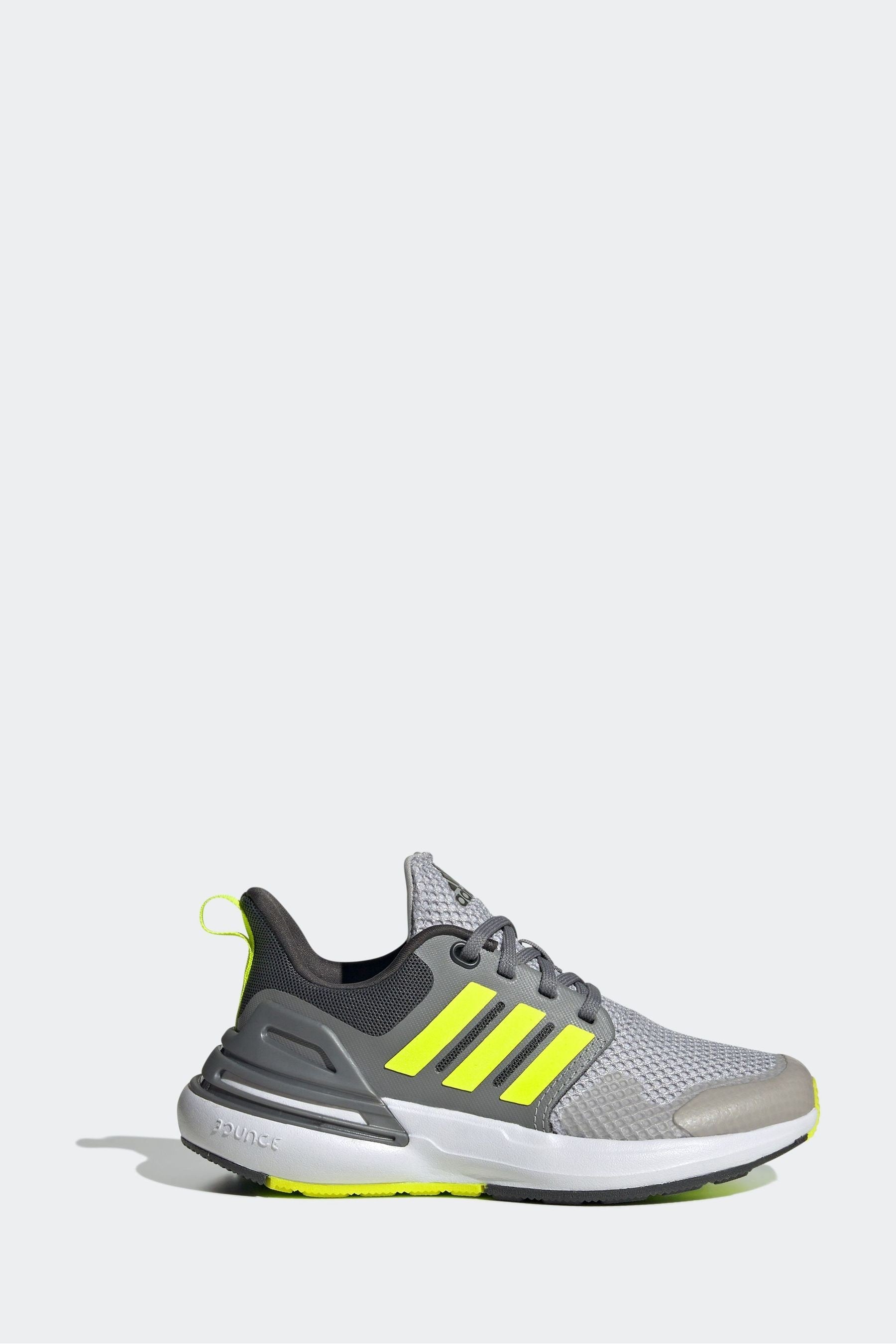 Grey adidas Kids Rapida Sport Trainers