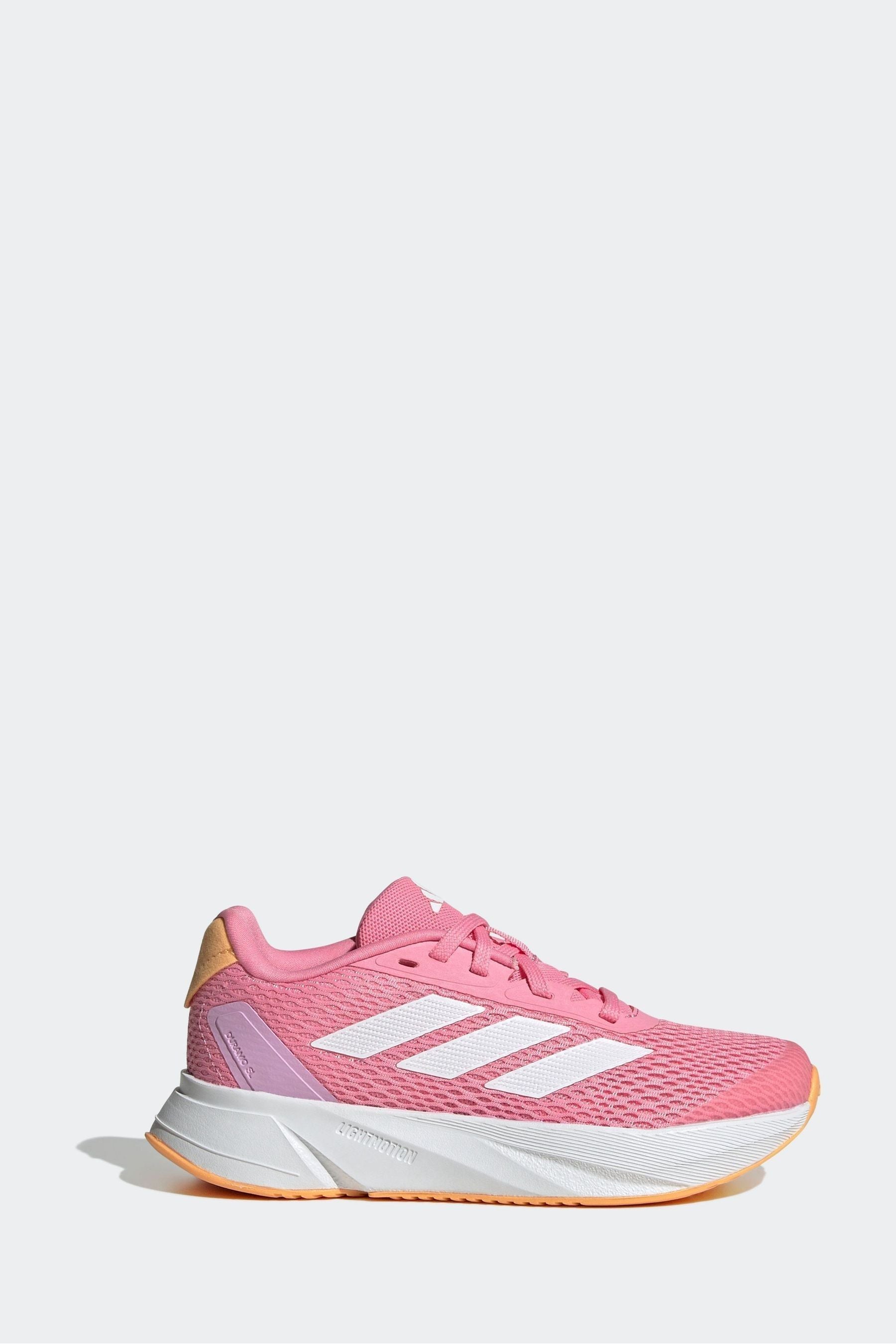 Pink adidas Kids Duramo Trainers