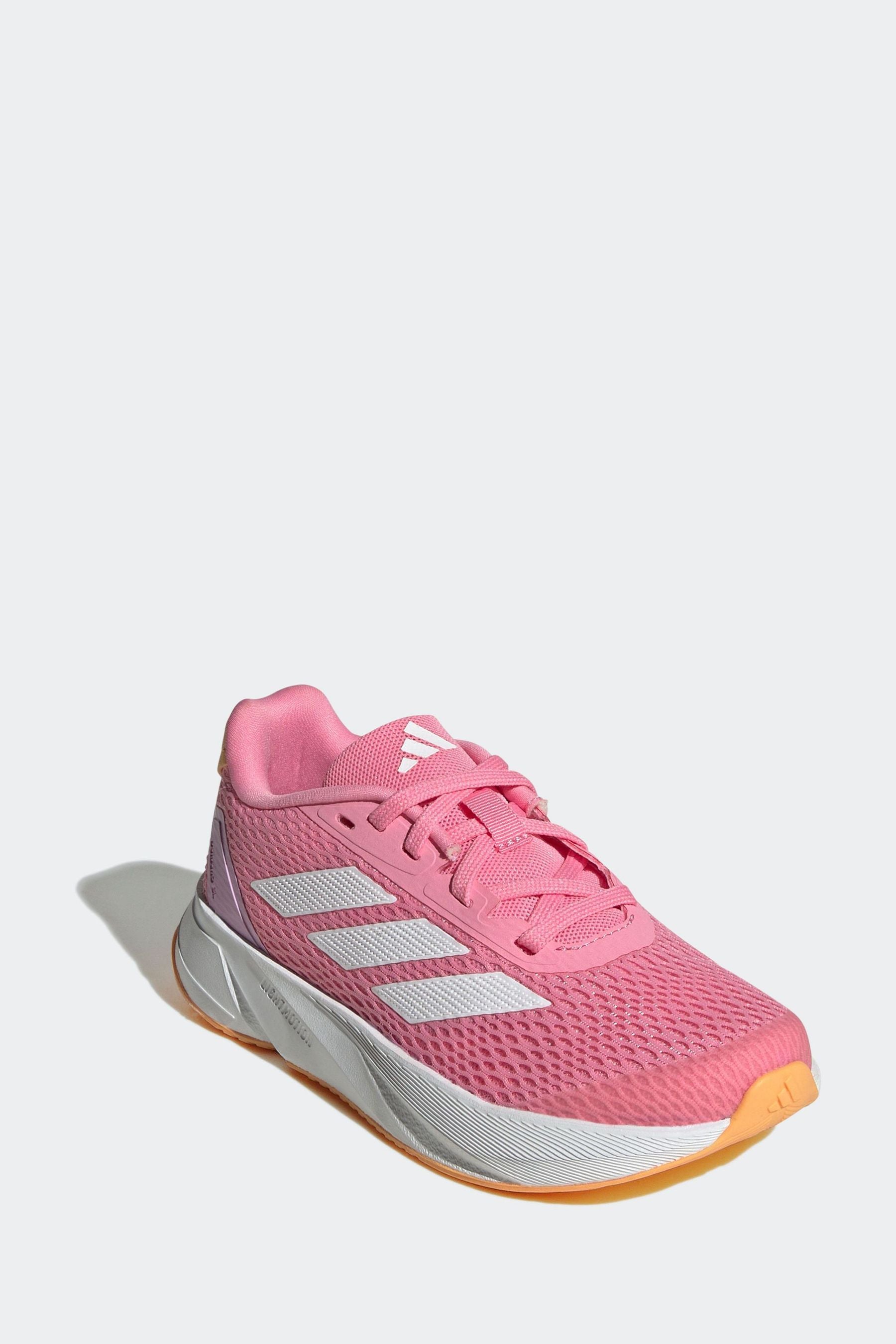 Pink adidas Kids Duramo Trainers