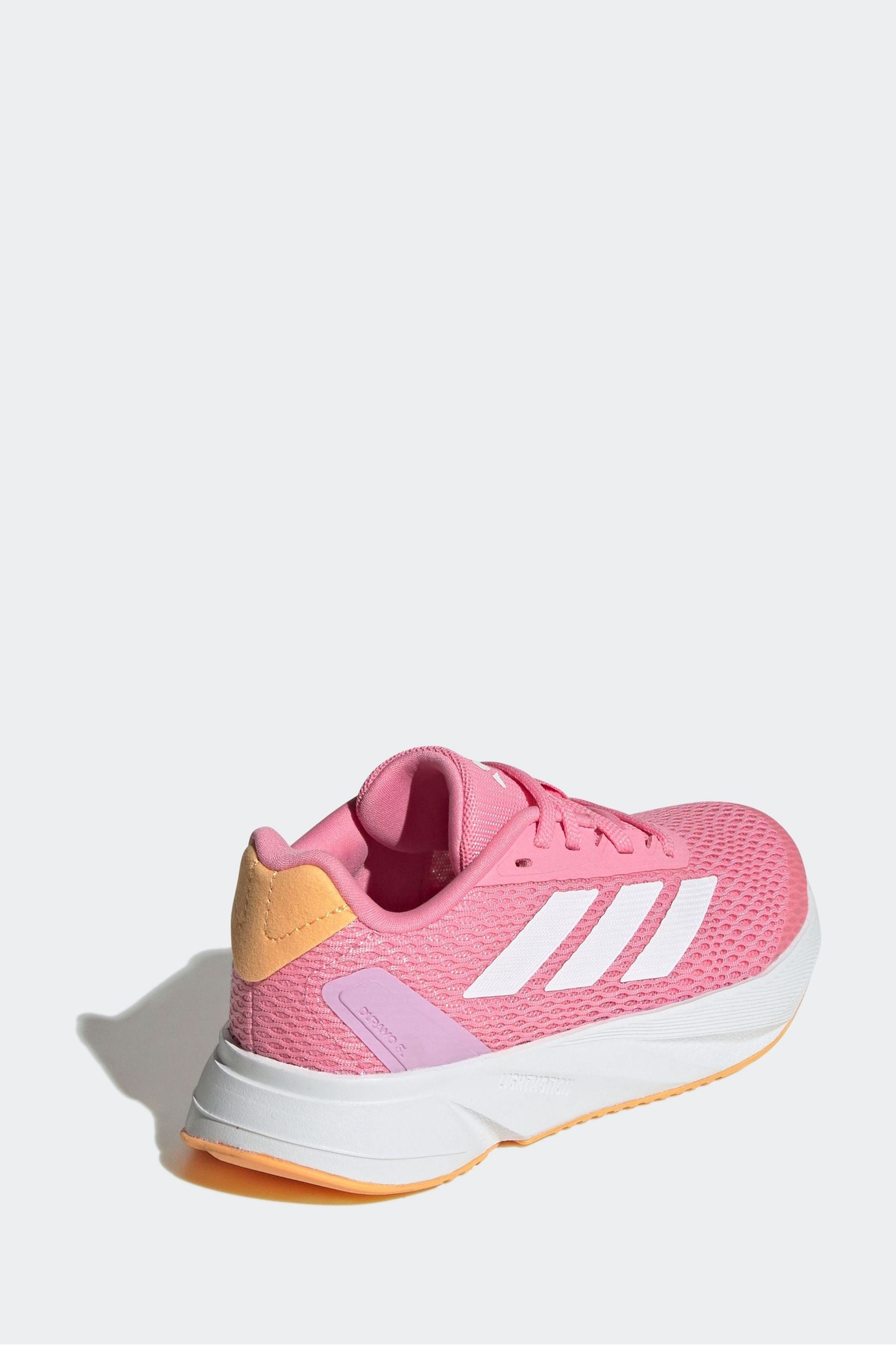 Pink adidas Kids Duramo Trainers