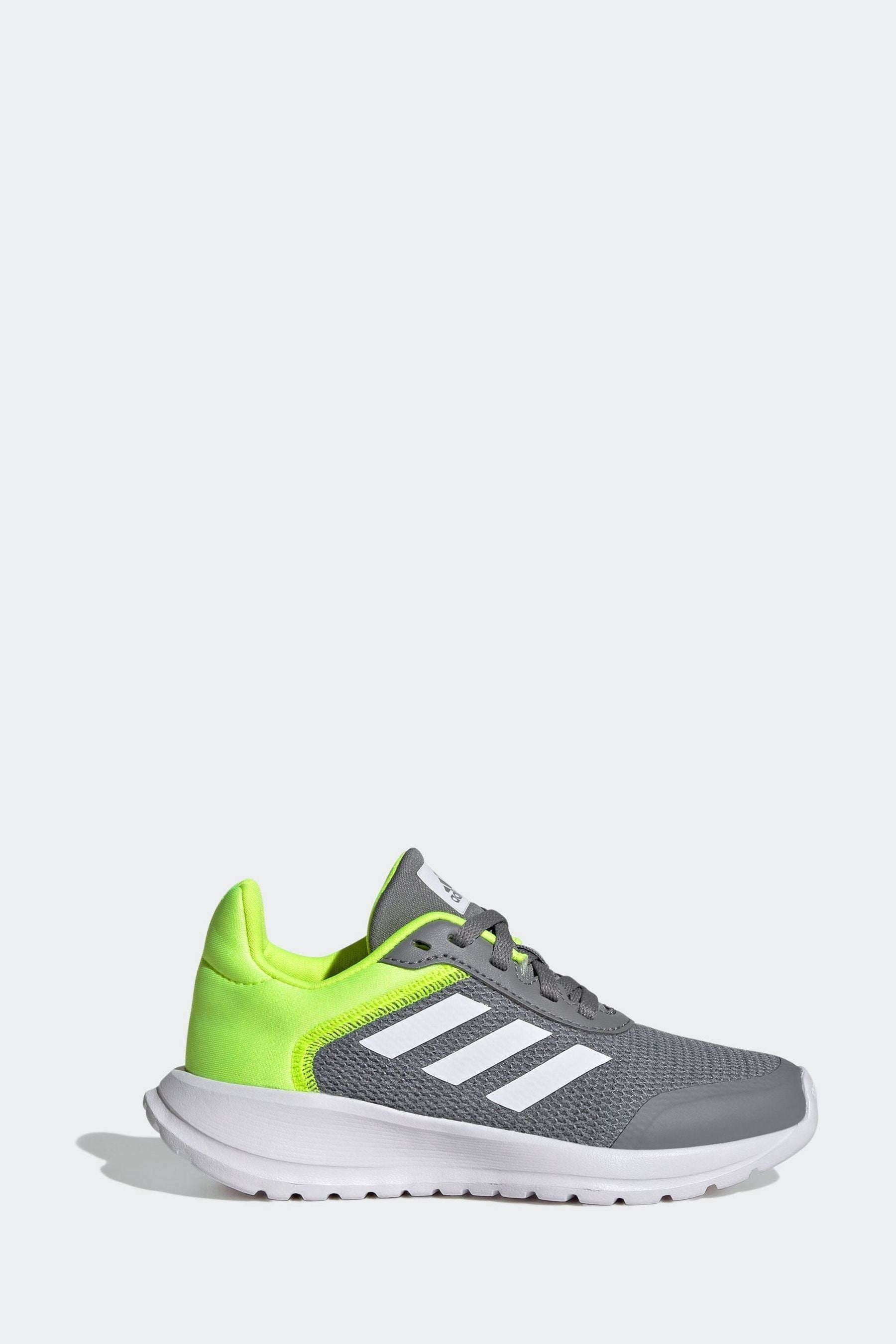 Grey adidas Kids Sportswear Tensaur Run Trainers