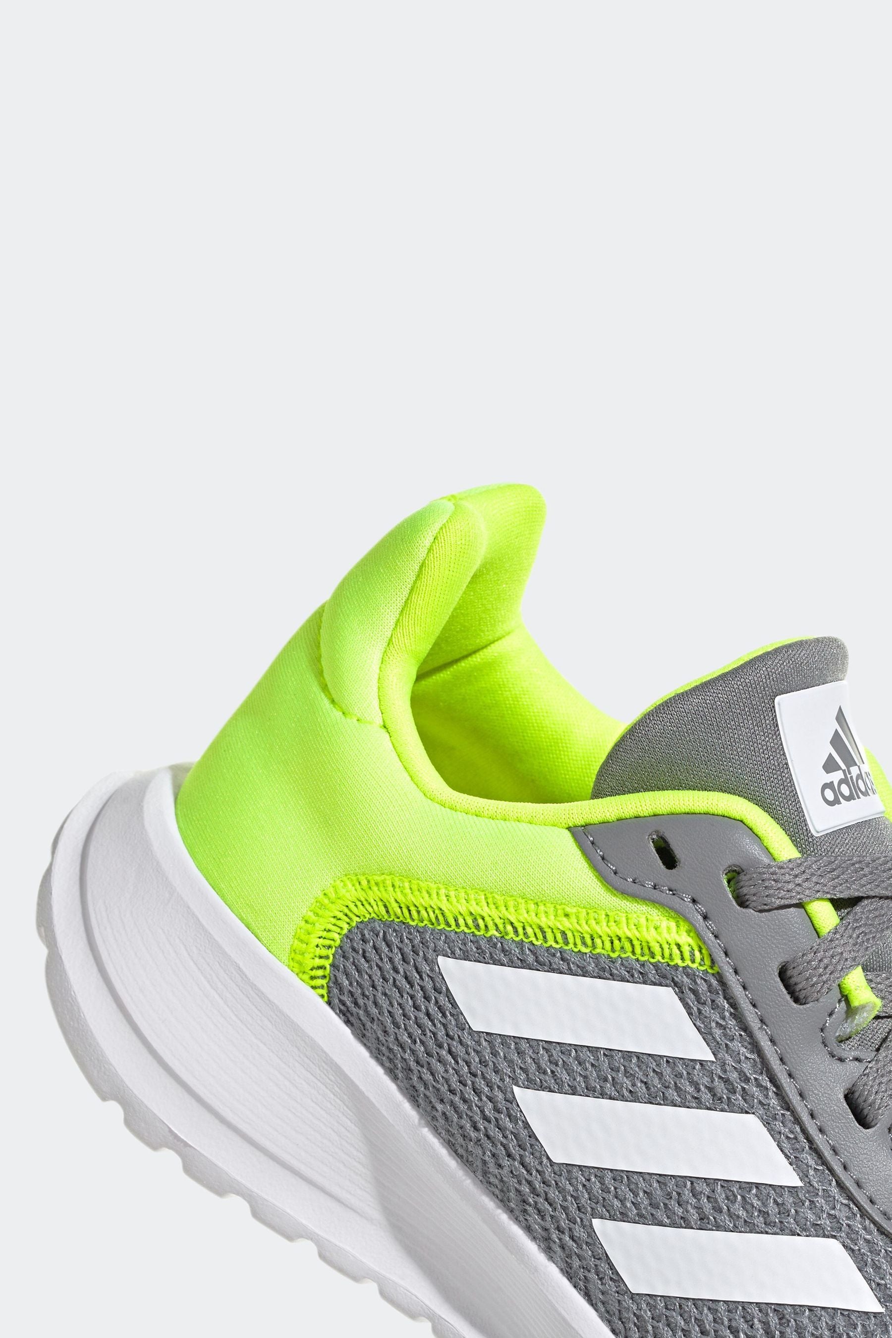 Grey adidas Kids Sportswear Tensaur Run Trainers