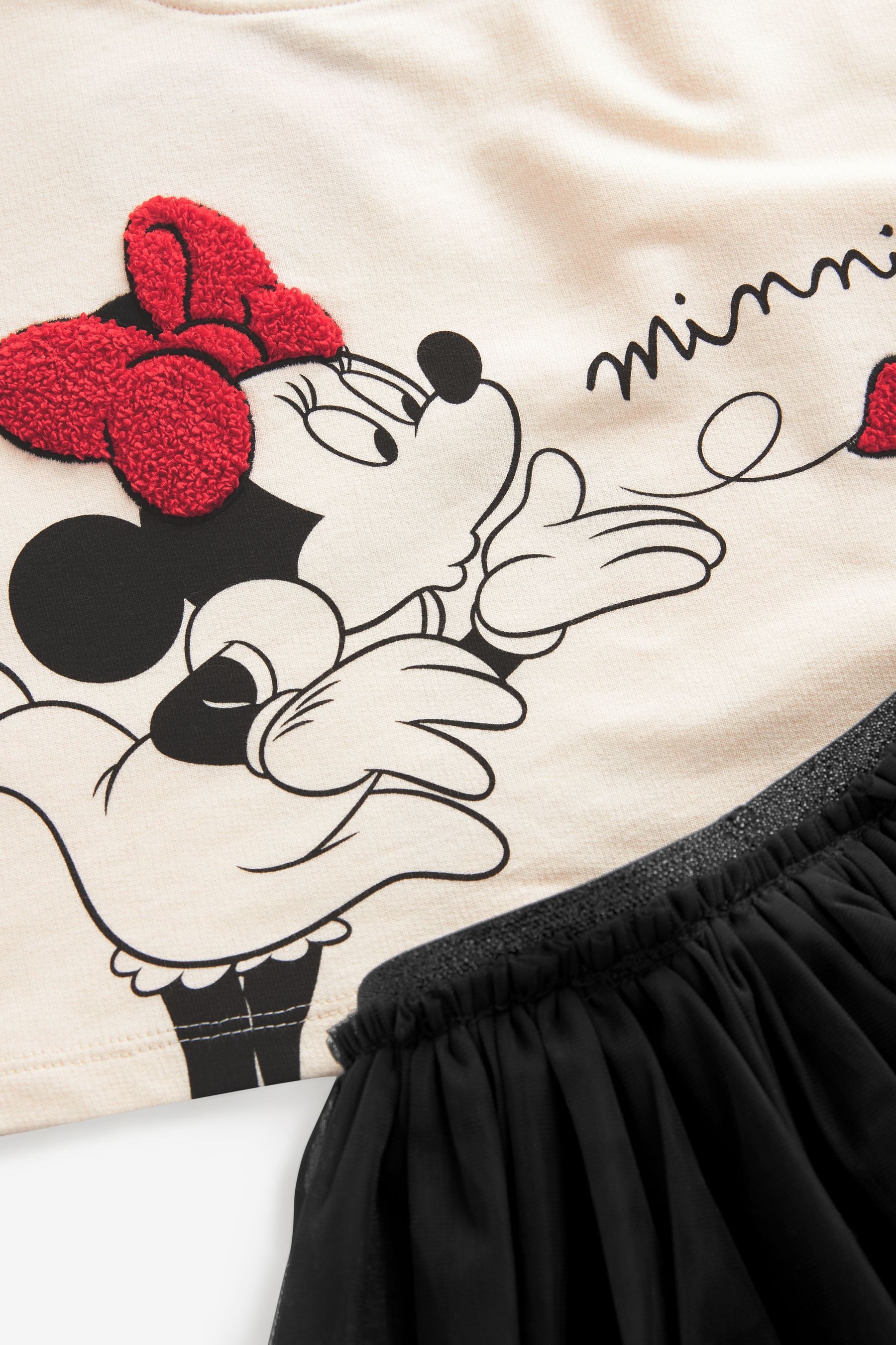 Black/White Minnie and Mickey Skirt Set (3mths-7yrs)