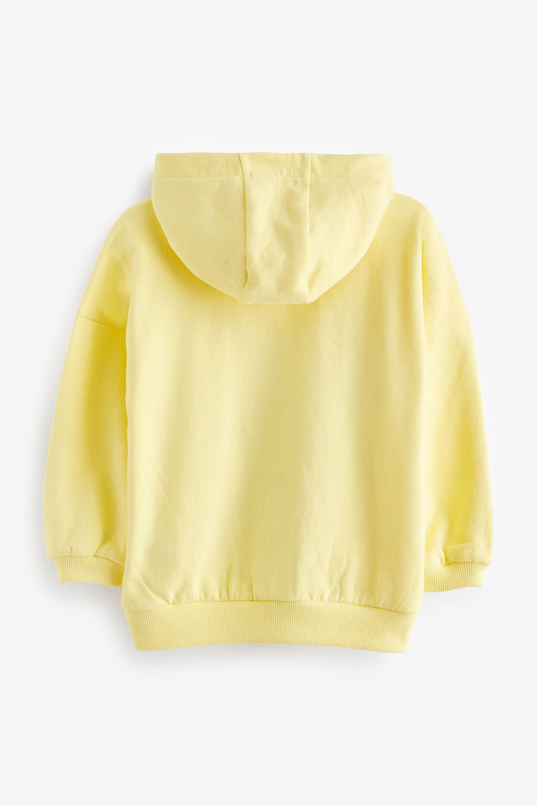 Yellow Zip Through Hoodie (3-16yrs)