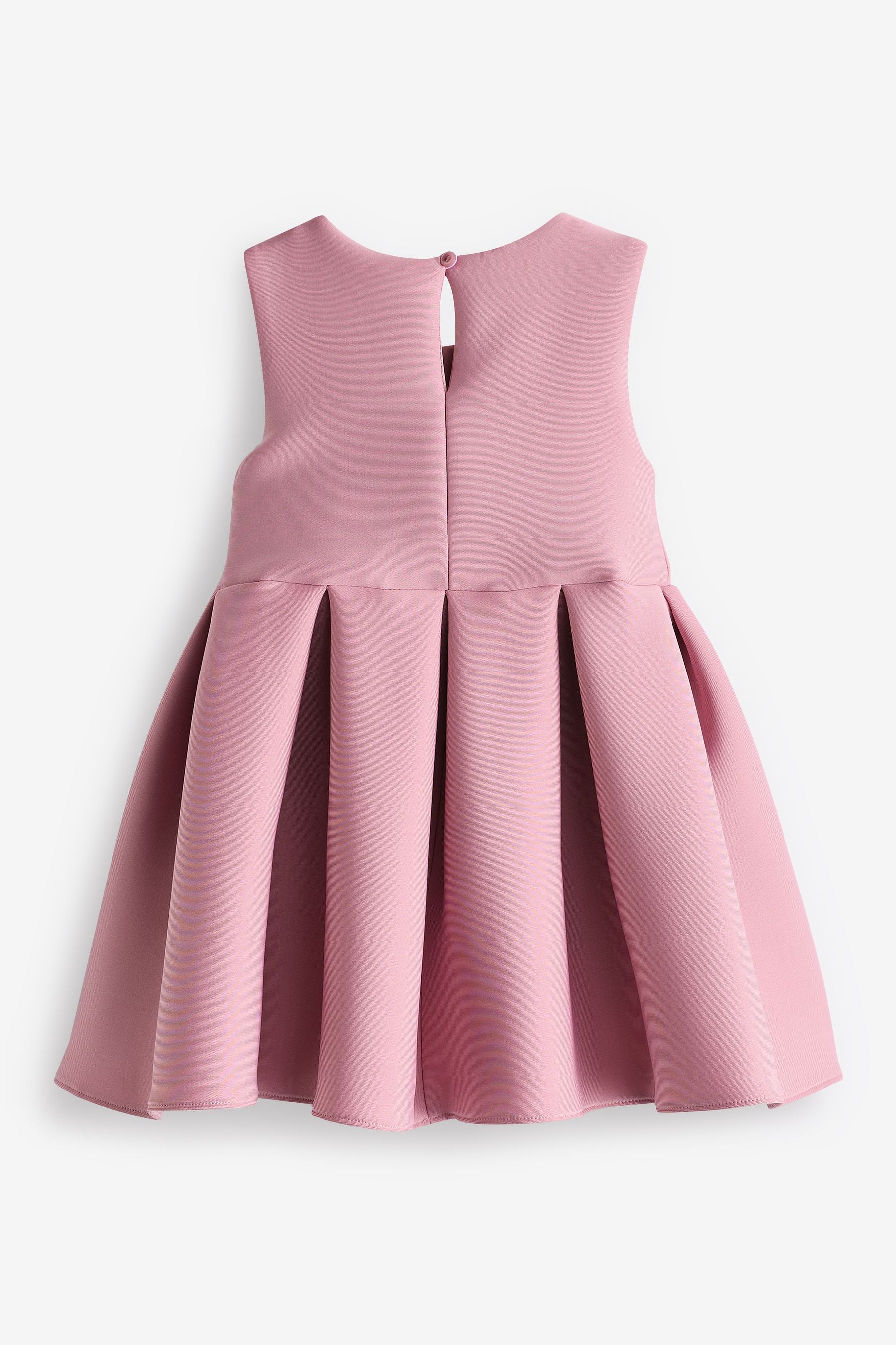 Bright Pink Bow Party Dress (3mths-7yrs)