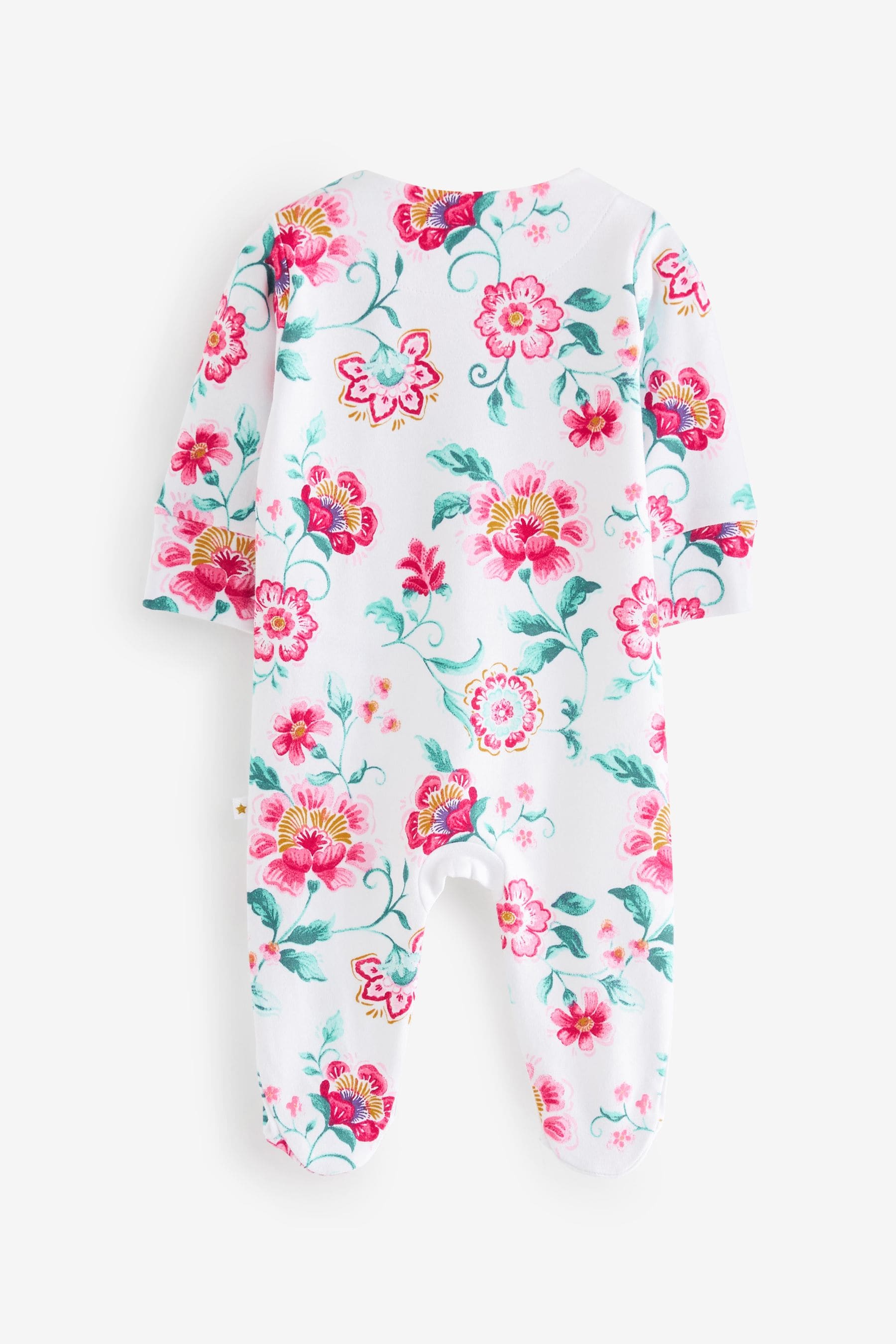 Floral Baby Eid Sleepsuit (0mths-2yrs)