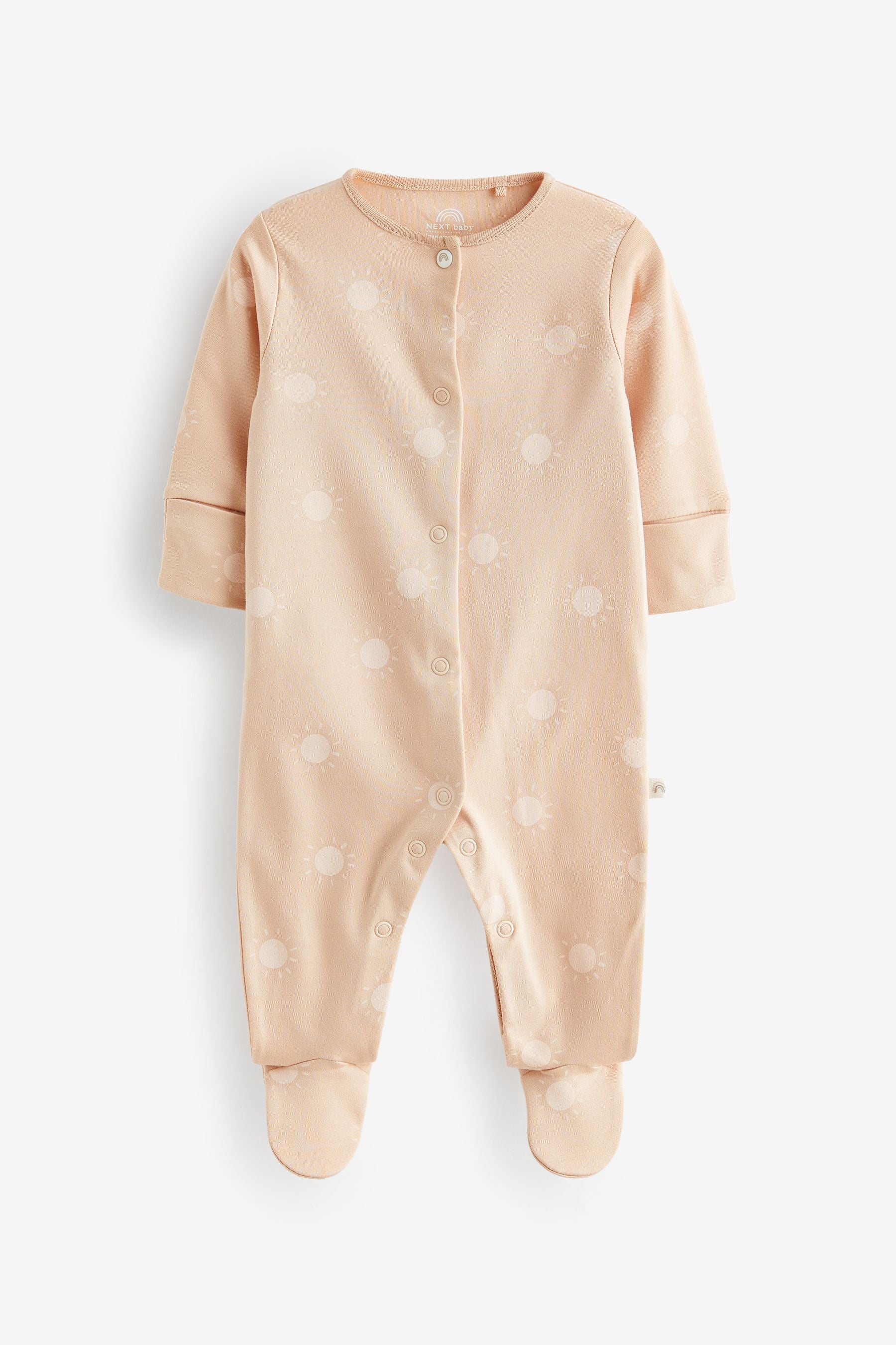 Neutral Baby Sleepsuits 5 Pack (0mths-2yrs)