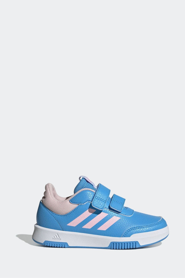 adidas Blue/Pink Kids Sportswear Tensaur Hook And Loop Trainers