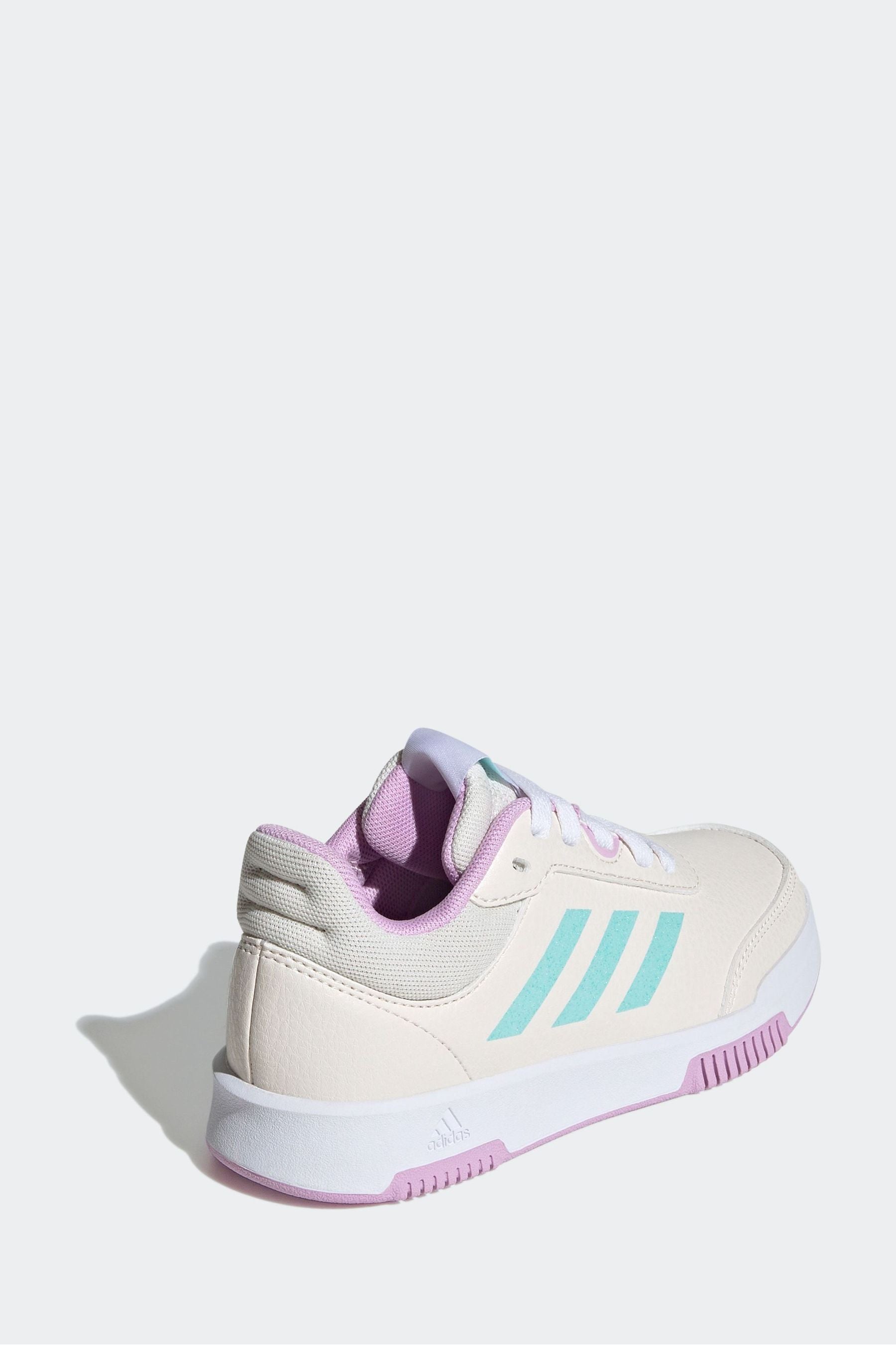 Cream/Pink adidas Kids Tensaur Sport 2.0 K Trainers