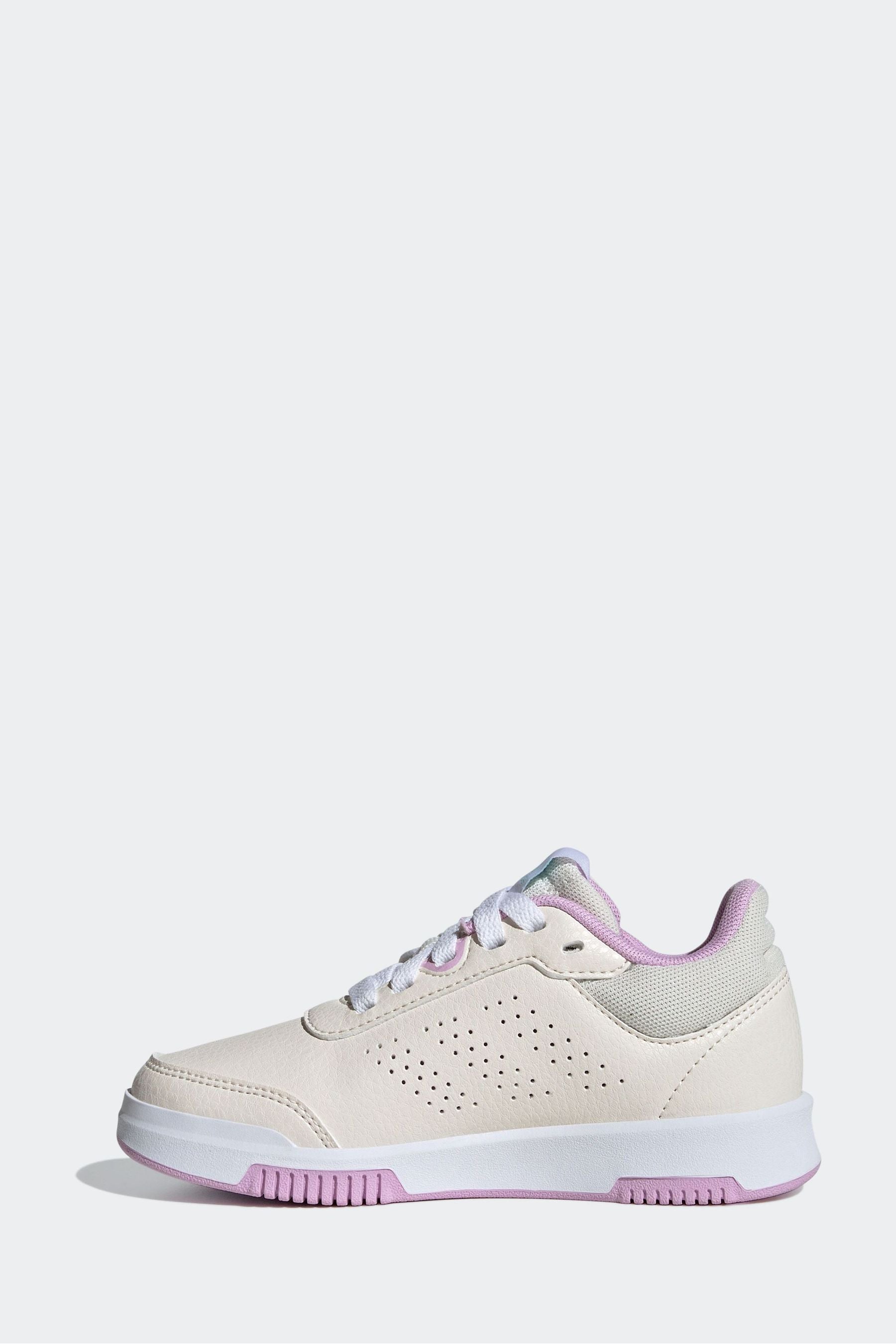 Cream/Pink adidas Kids Tensaur Sport 2.0 K Trainers