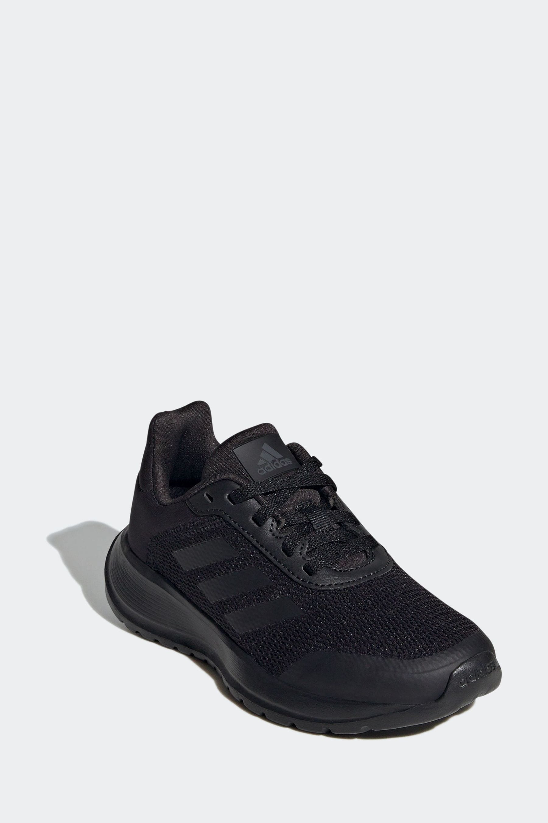 Black adidas Kids Sportswear Tensaur Run Trainers