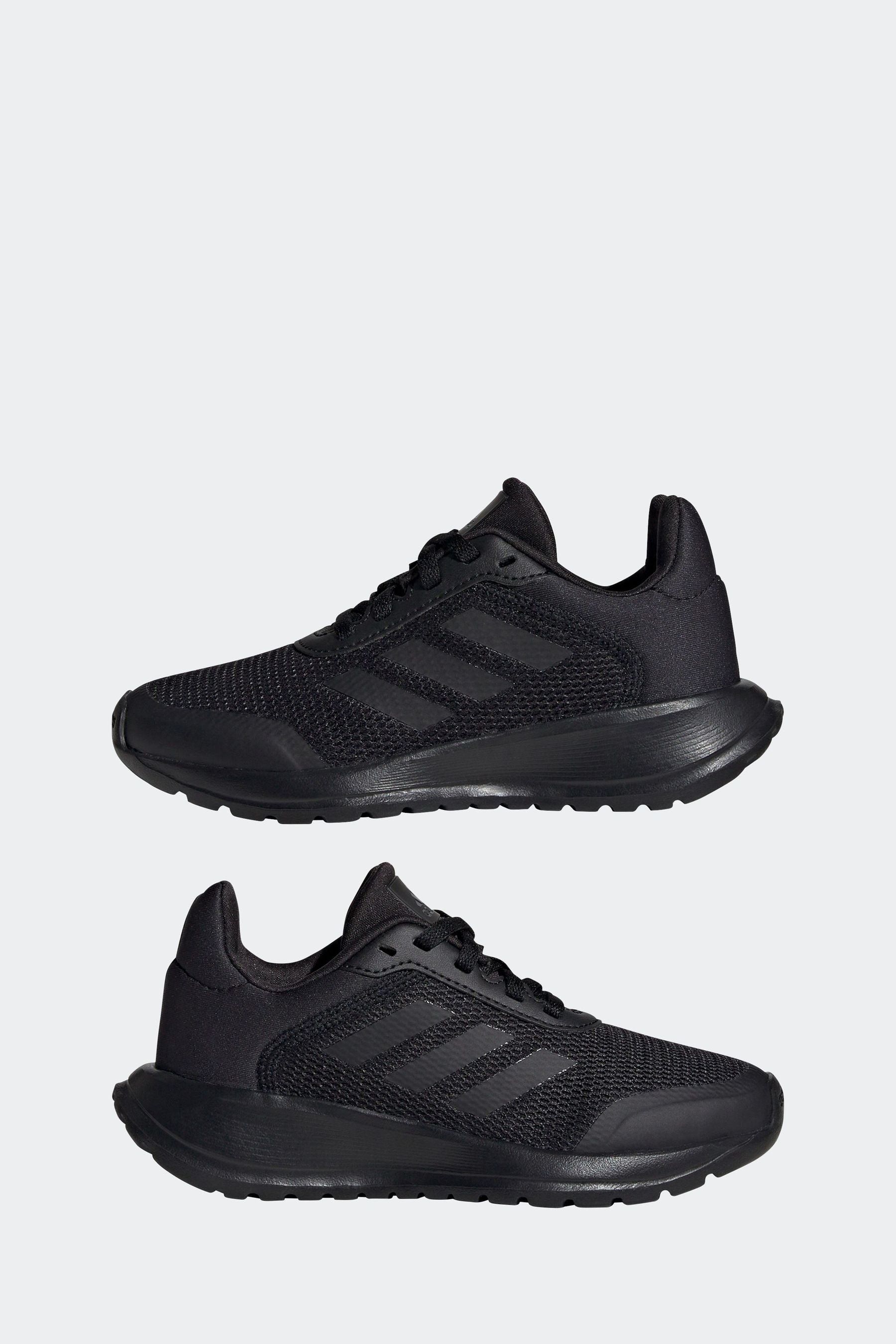 Black adidas Kids Sportswear Tensaur Run Trainers