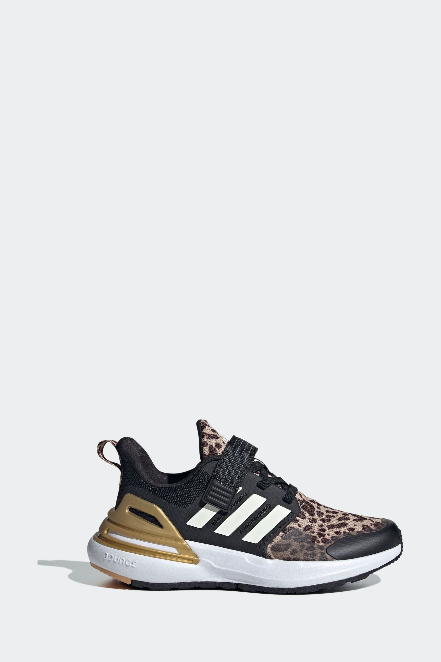 Brown adidas RapidaSport Kids Trainers