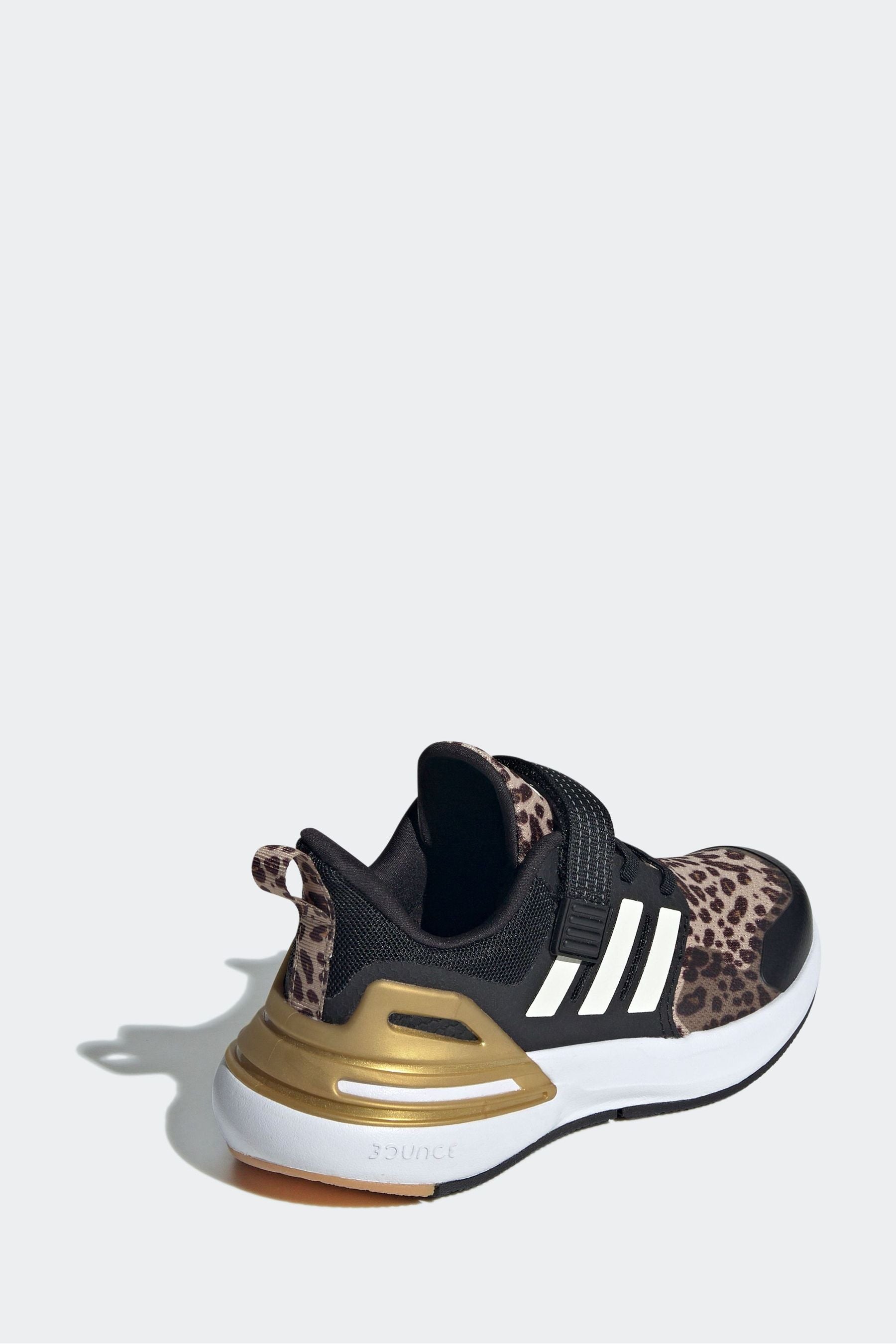 Brown adidas RapidaSport Kids Trainers