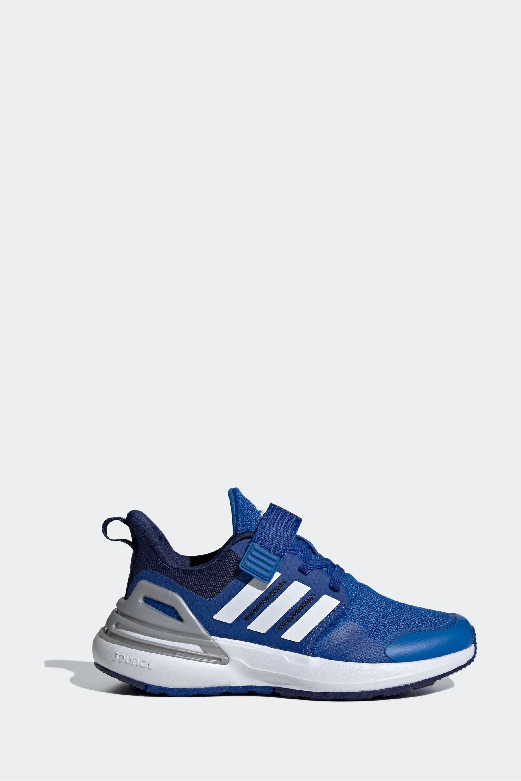 Blue adidas Sportswear Rapidasport Bounce Elastic Lace Top Strap Trainers