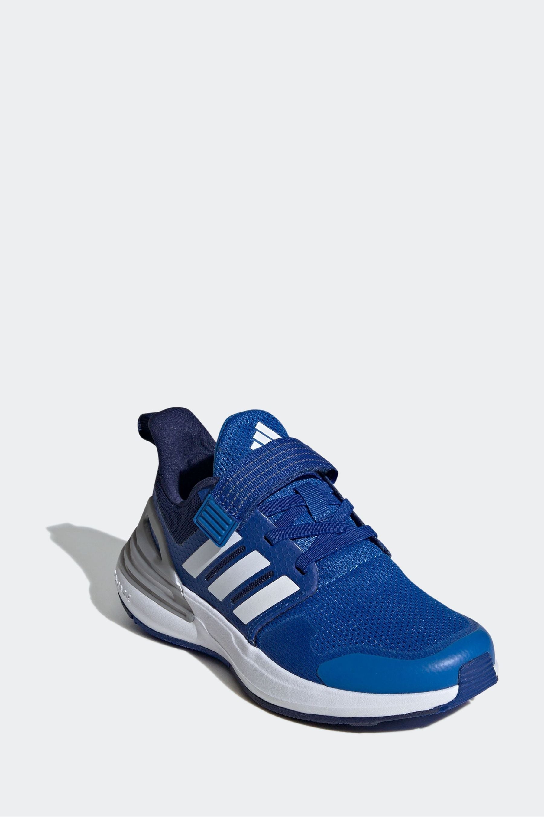 Blue adidas Sportswear Rapidasport Bounce Elastic Lace Top Strap Trainers