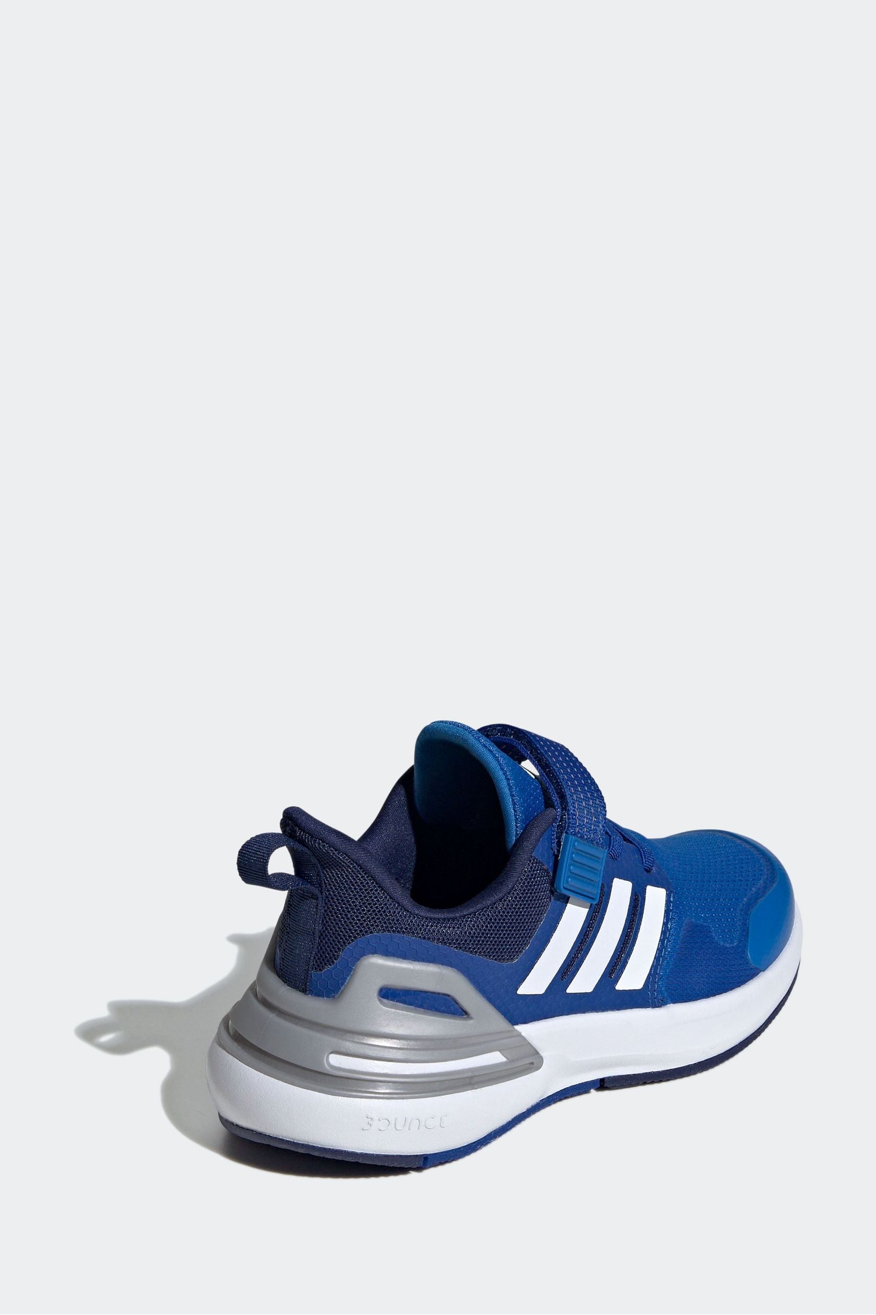 Blue adidas Sportswear Rapidasport Bounce Elastic Lace Top Strap Trainers