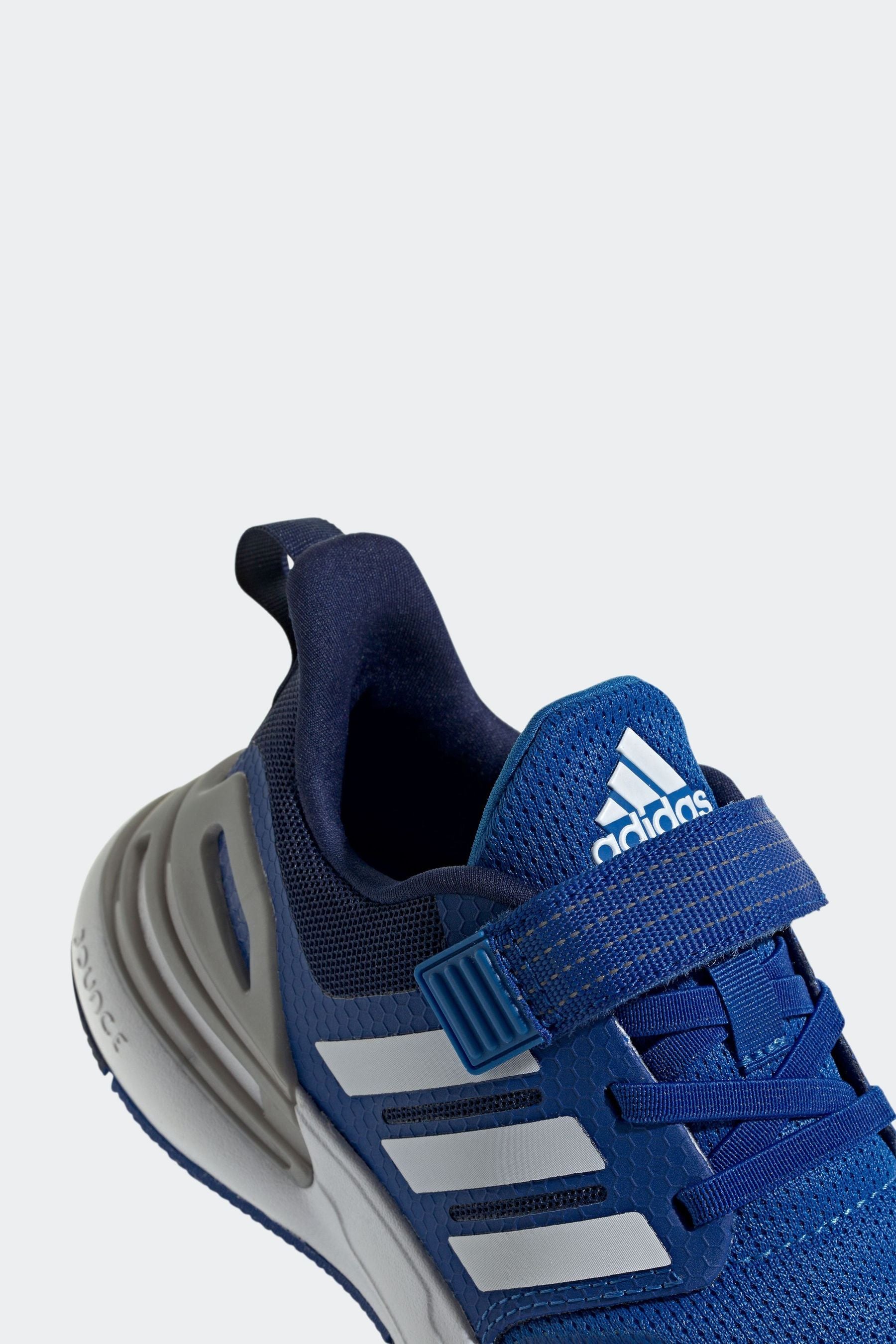 Blue adidas Sportswear Rapidasport Bounce Elastic Lace Top Strap Trainers