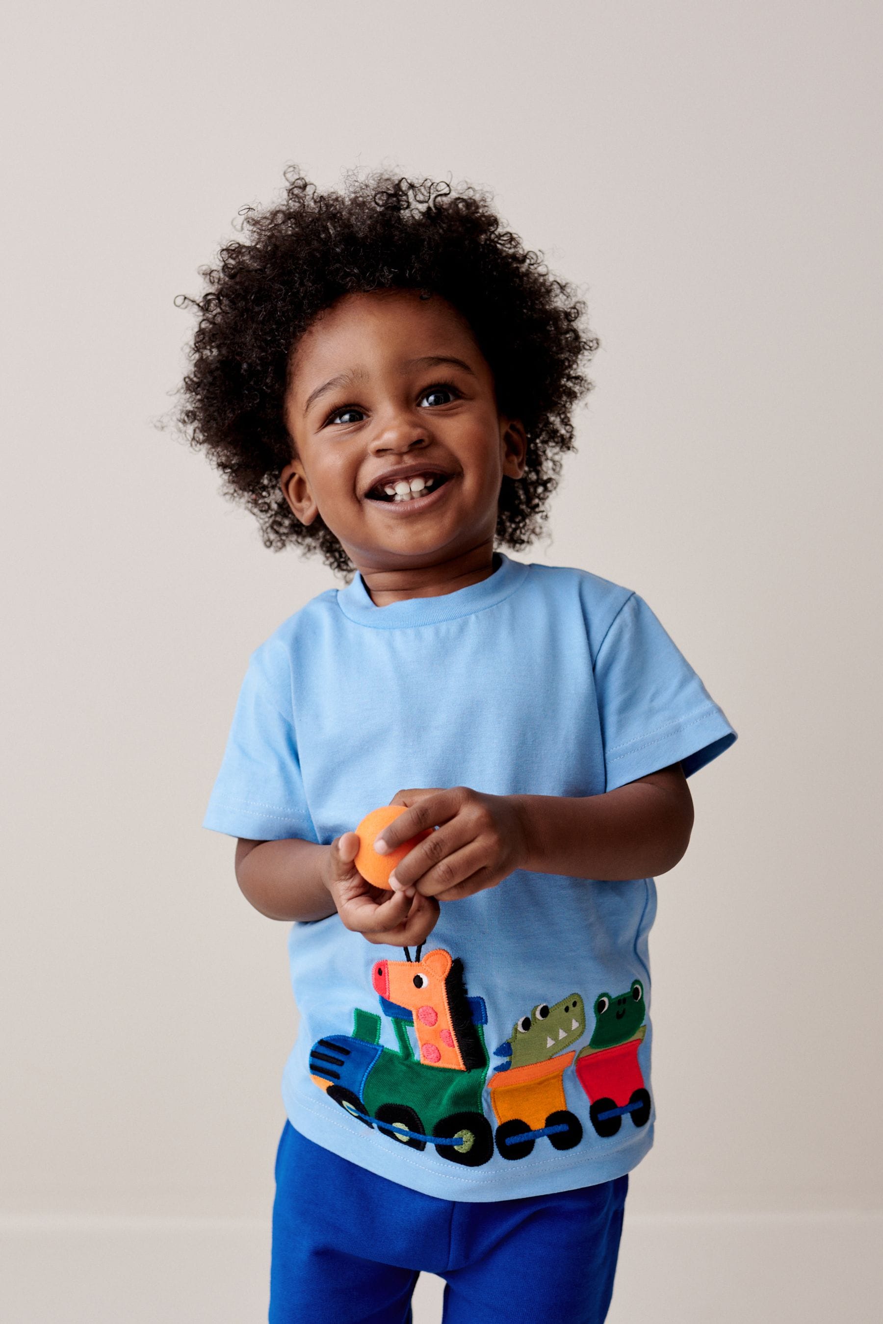 Blue/Navy T-Shirt And Shorts Set (3mths-7yrs)